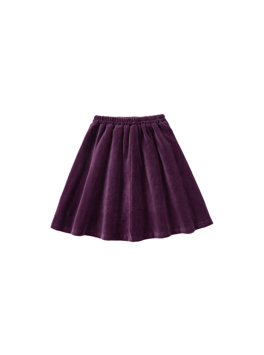 Velour A-line Skirt