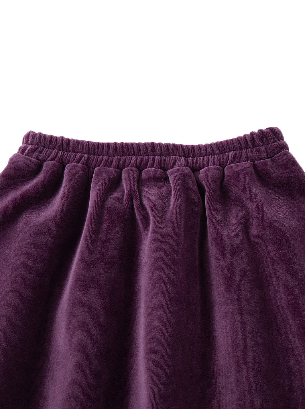 Velour A-line Skirt
