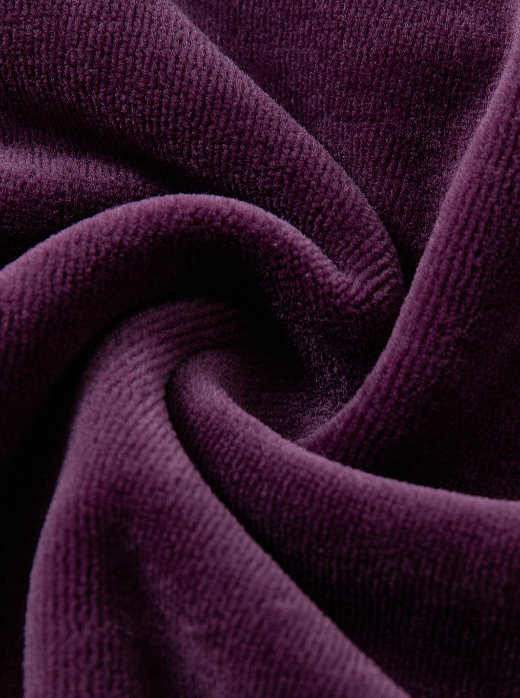 Velour Knit Collar Polo