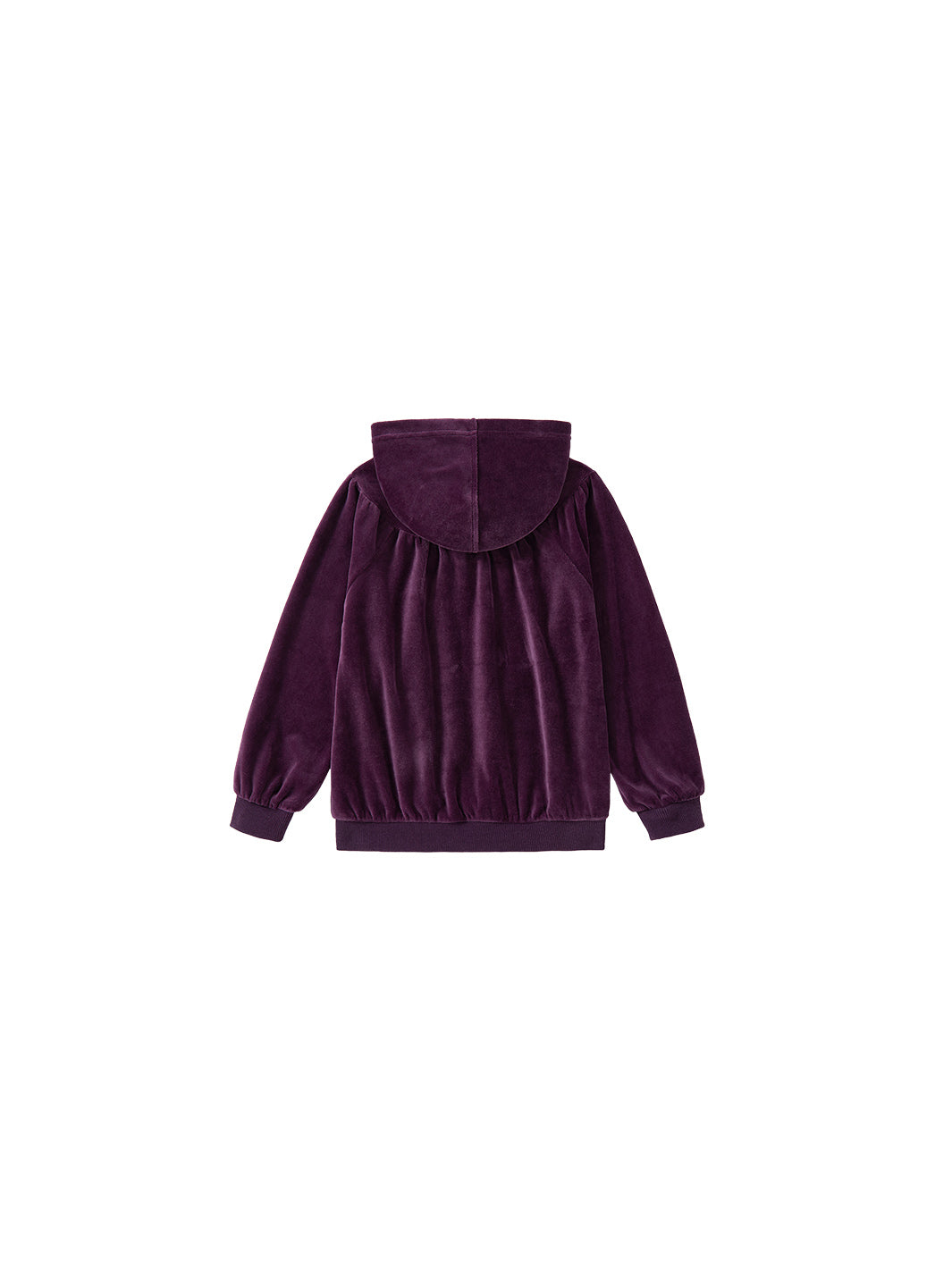 Velour Hooded Top