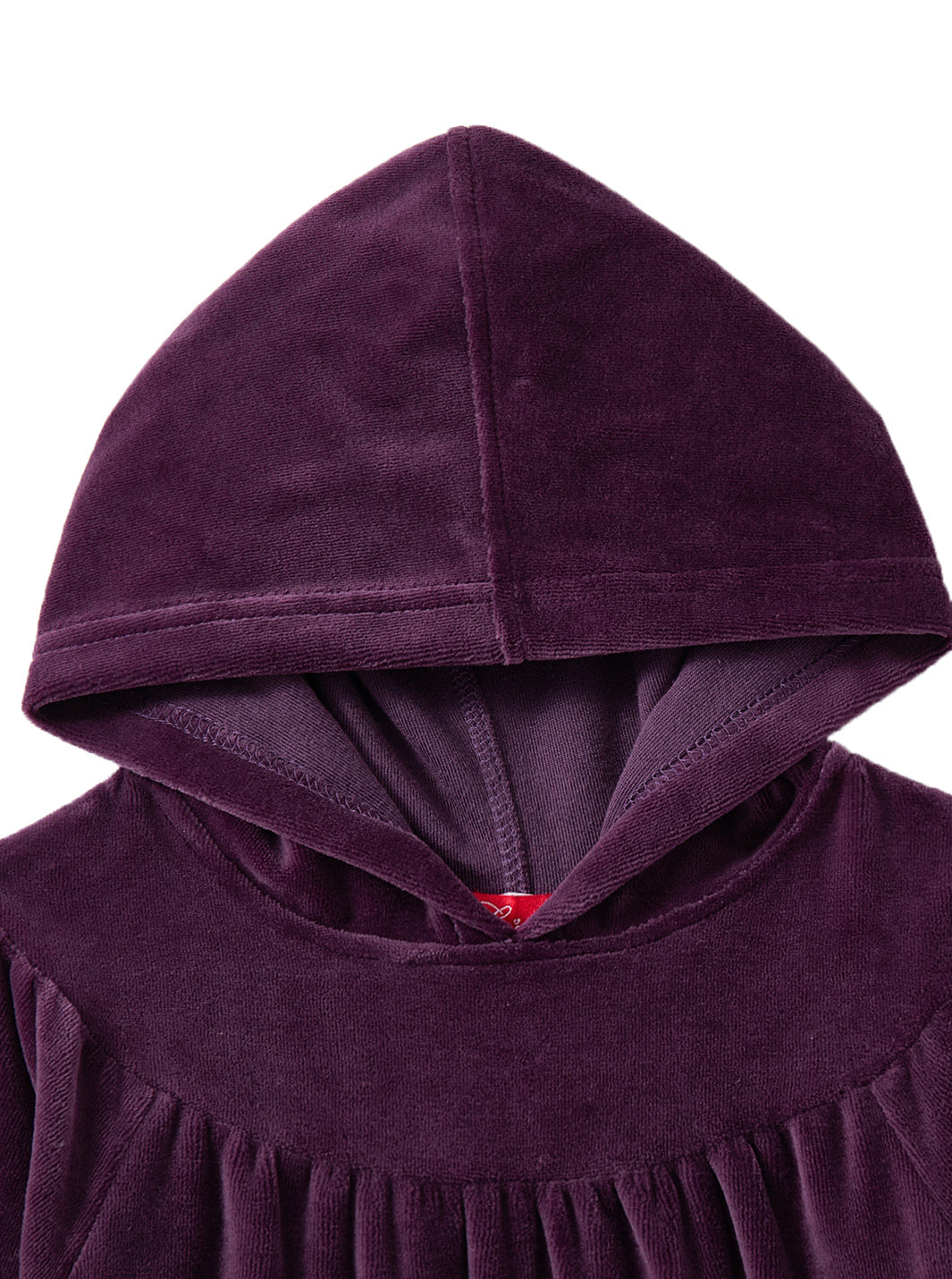 Velour Hooded Top
