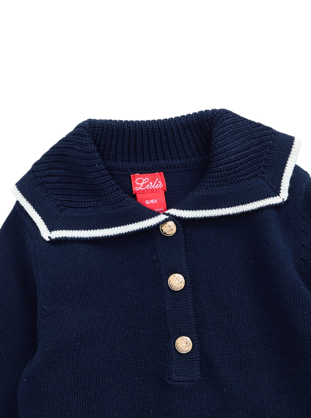 Sailor Collar Sweater