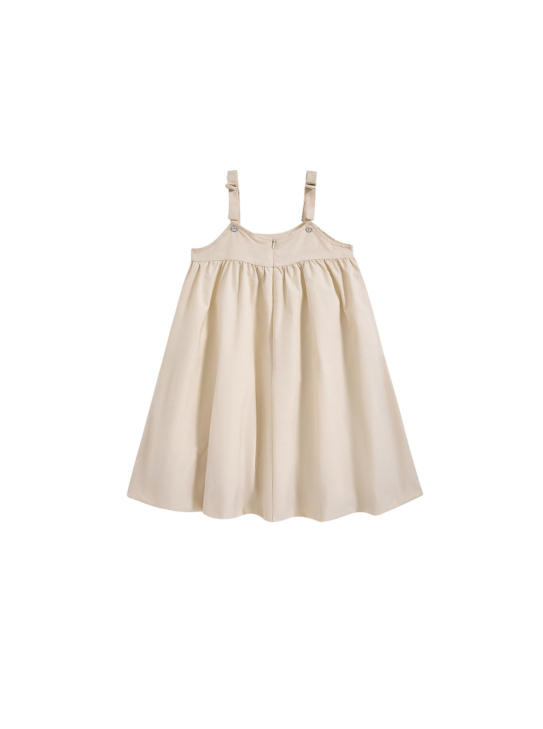 Taffeta Bubble Bow Jumper - Cream