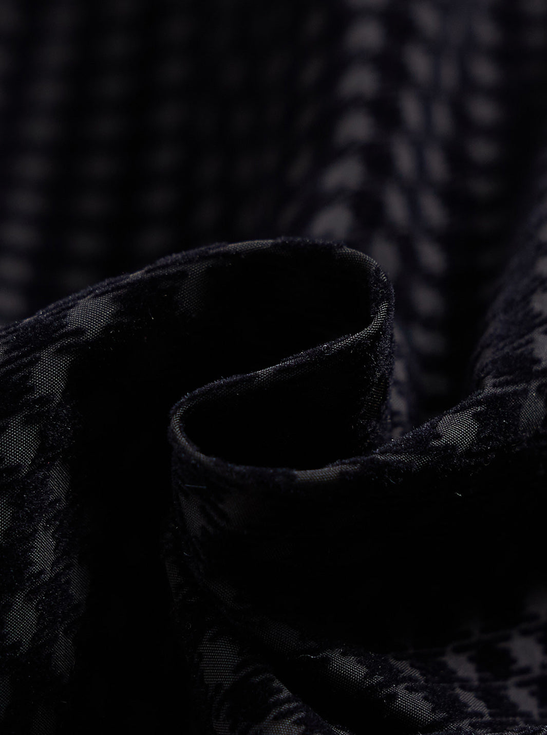 Square Velvet Pleated Dress