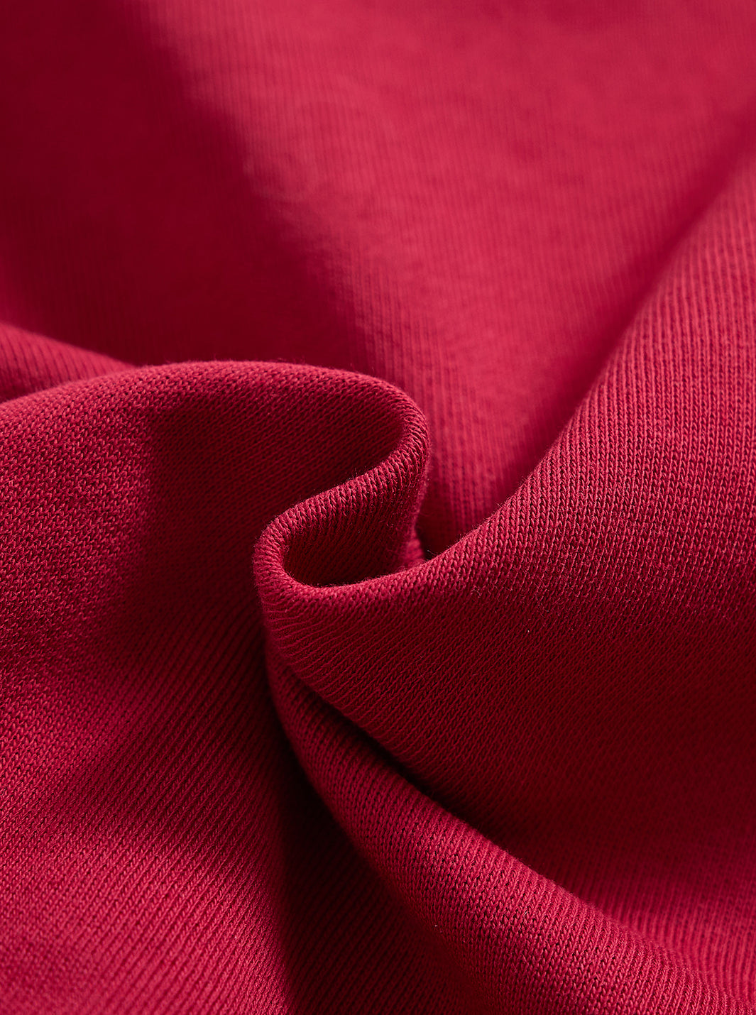 Baby French Terry Solid Set - Deep Maroon