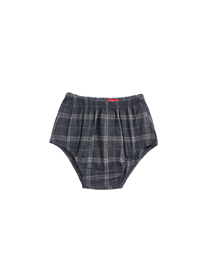 Grey Plaid Panty