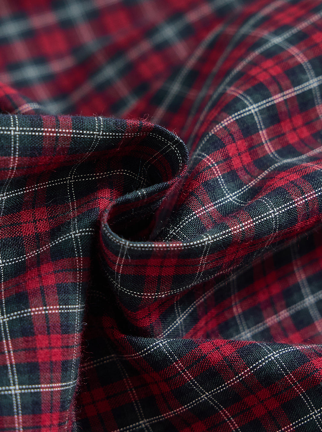 Plaid Collar Overall