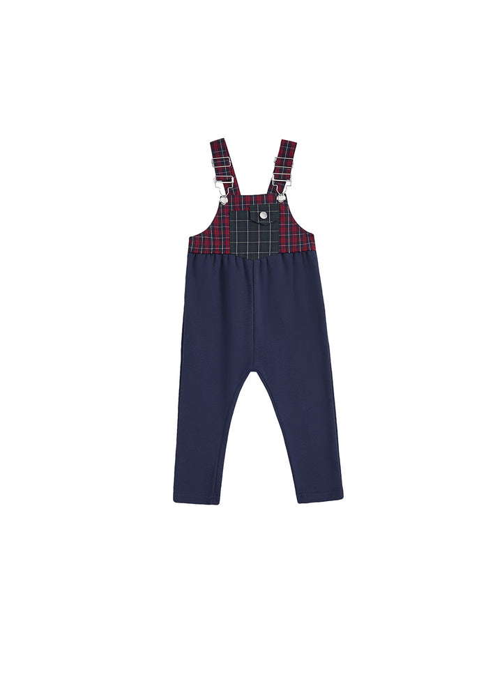 Plaid Overall