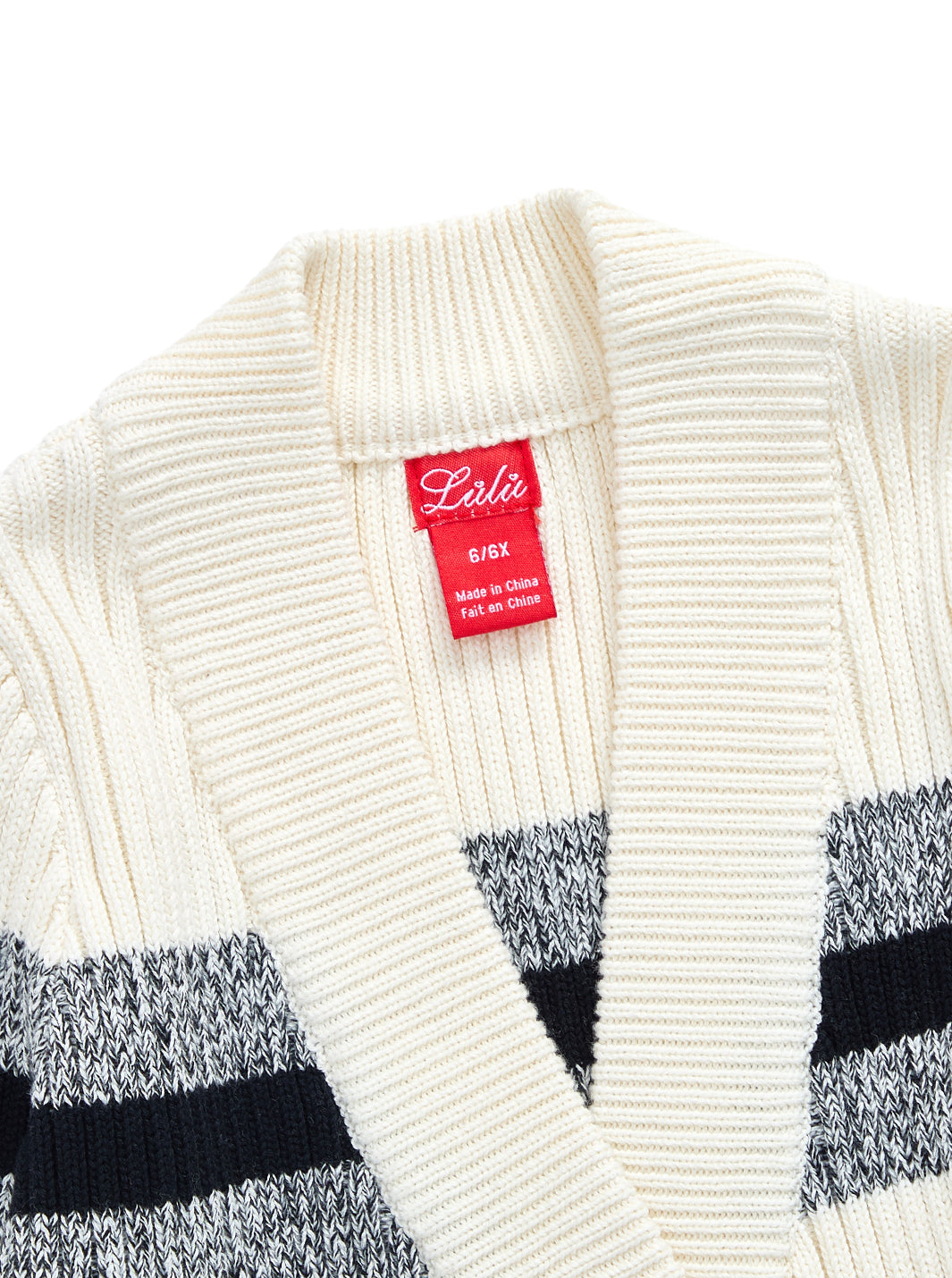 Wide Stripe Cardigan