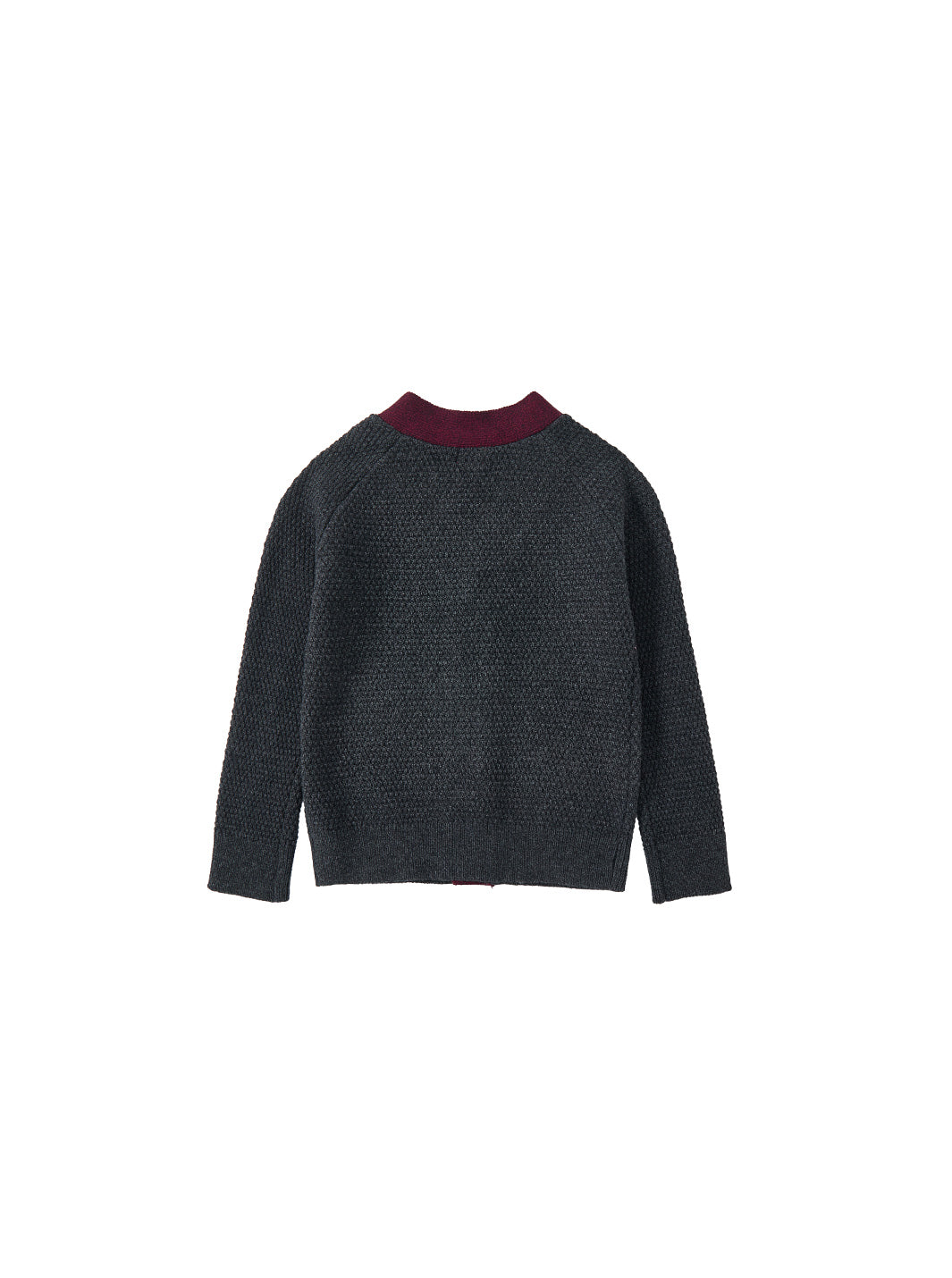 Cardigan Bubble Knit Sweater