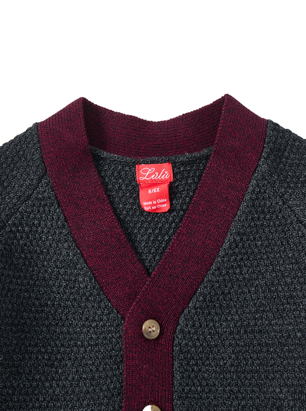 Cardigan Bubble Knit Sweater