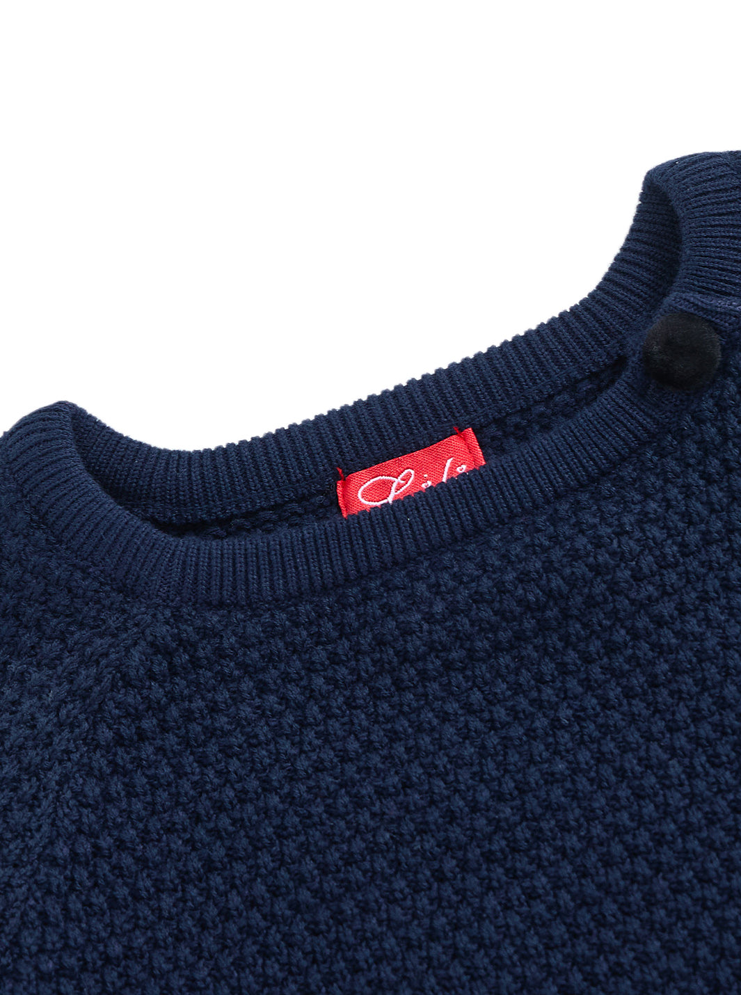 Buttons Emblem Sweater