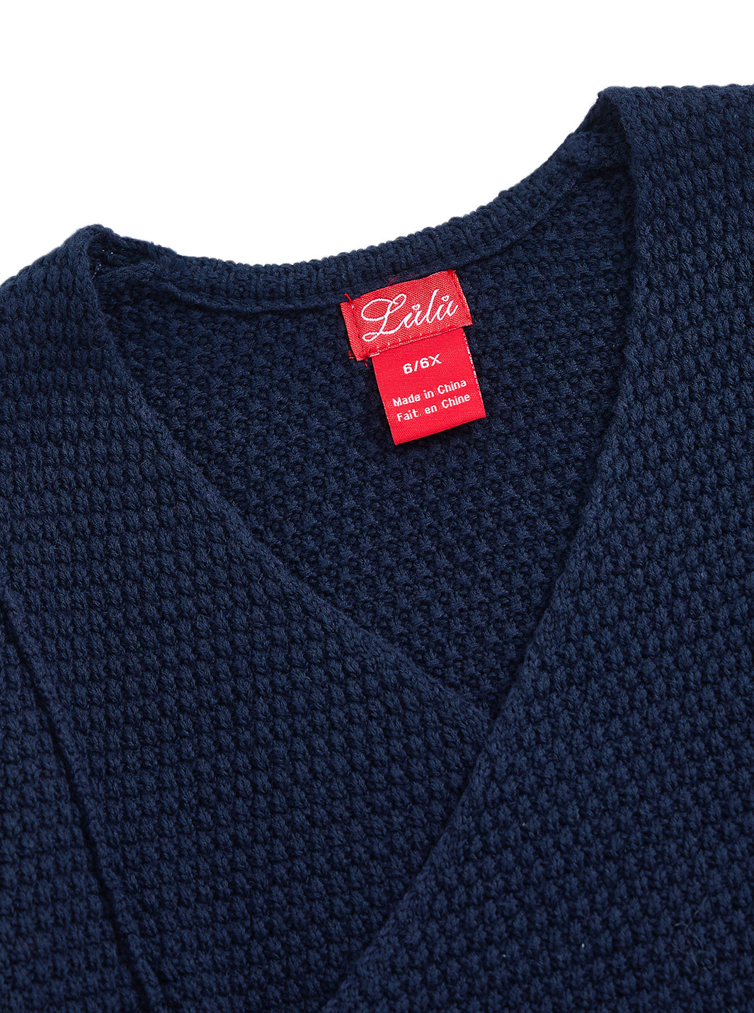 Cardigan Buttons Emblem Sweater