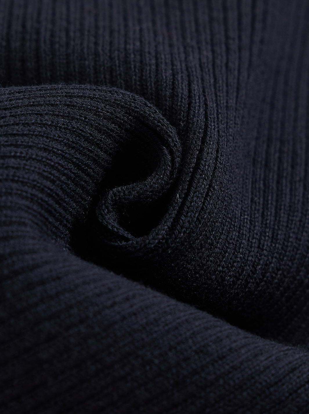 Basic Turtleneck Sweater - Black