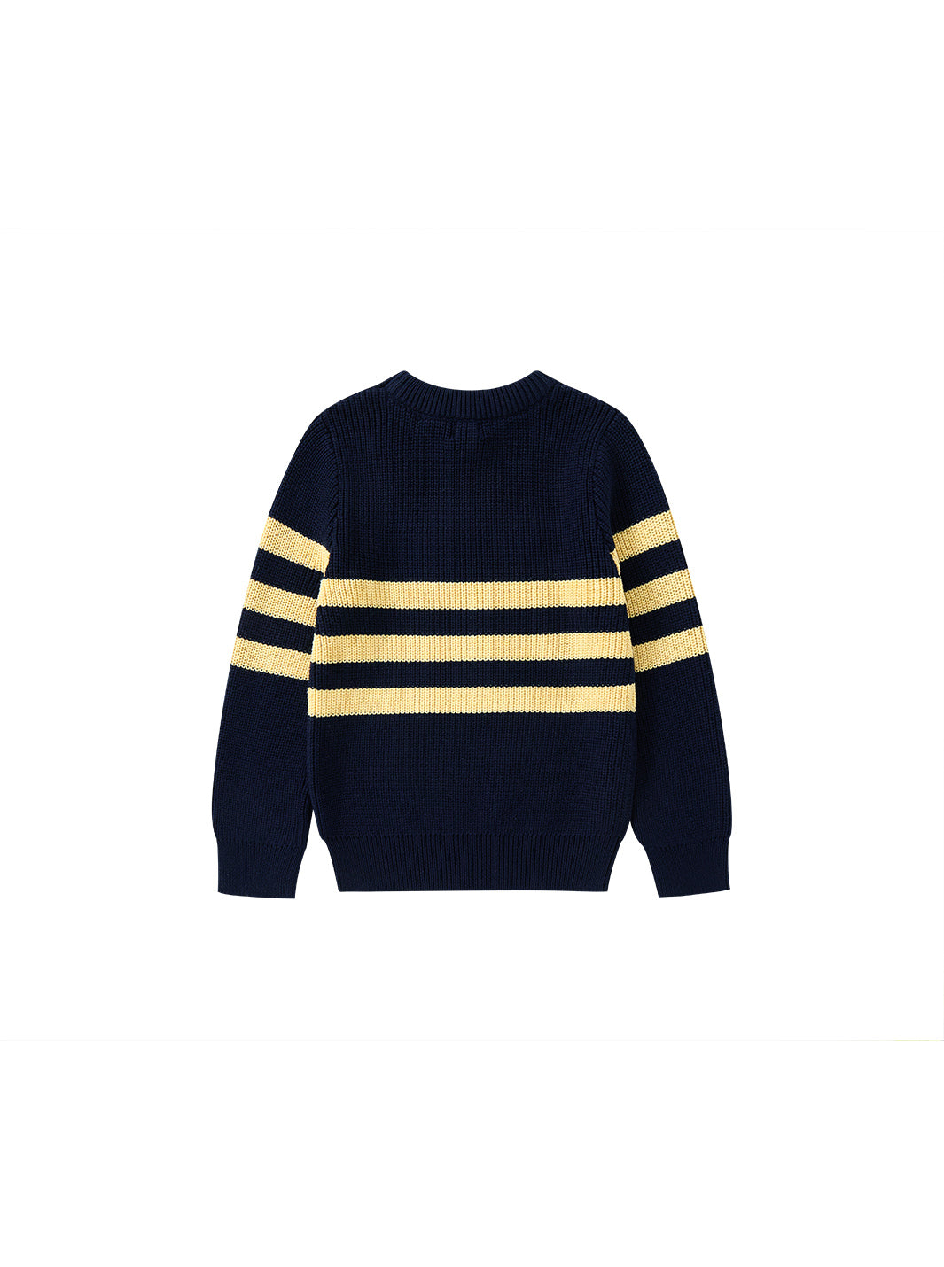 Striped Sweater - Dk. Navy