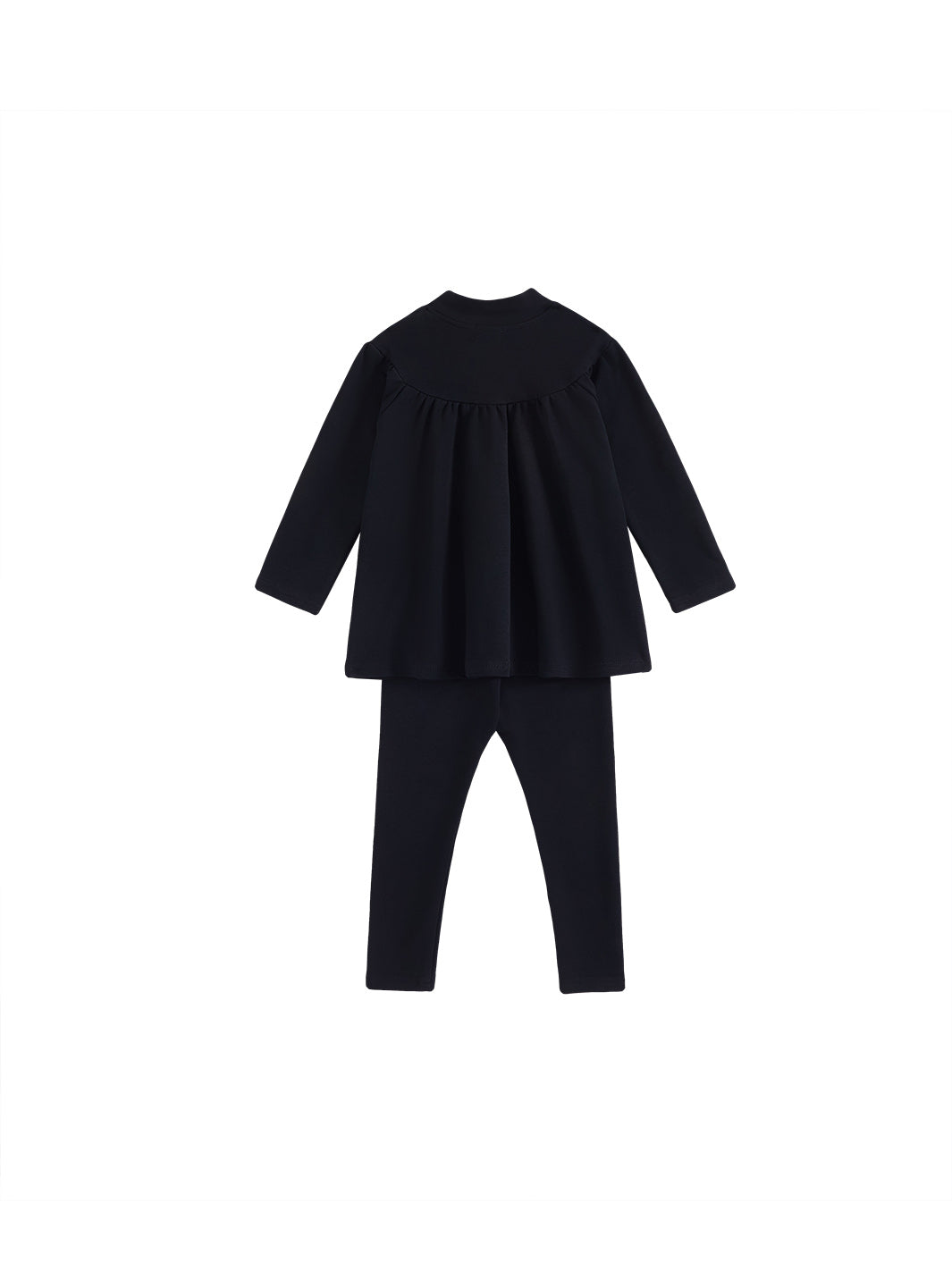 Baby Mock Neck Buttons Set