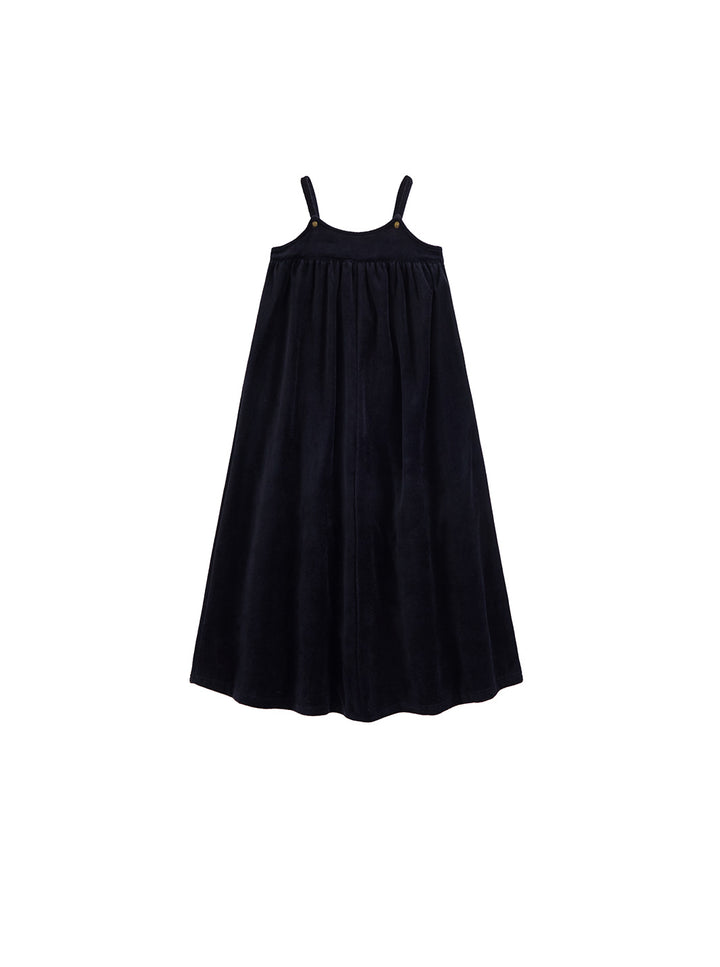 Strap Jumper Robe - Black