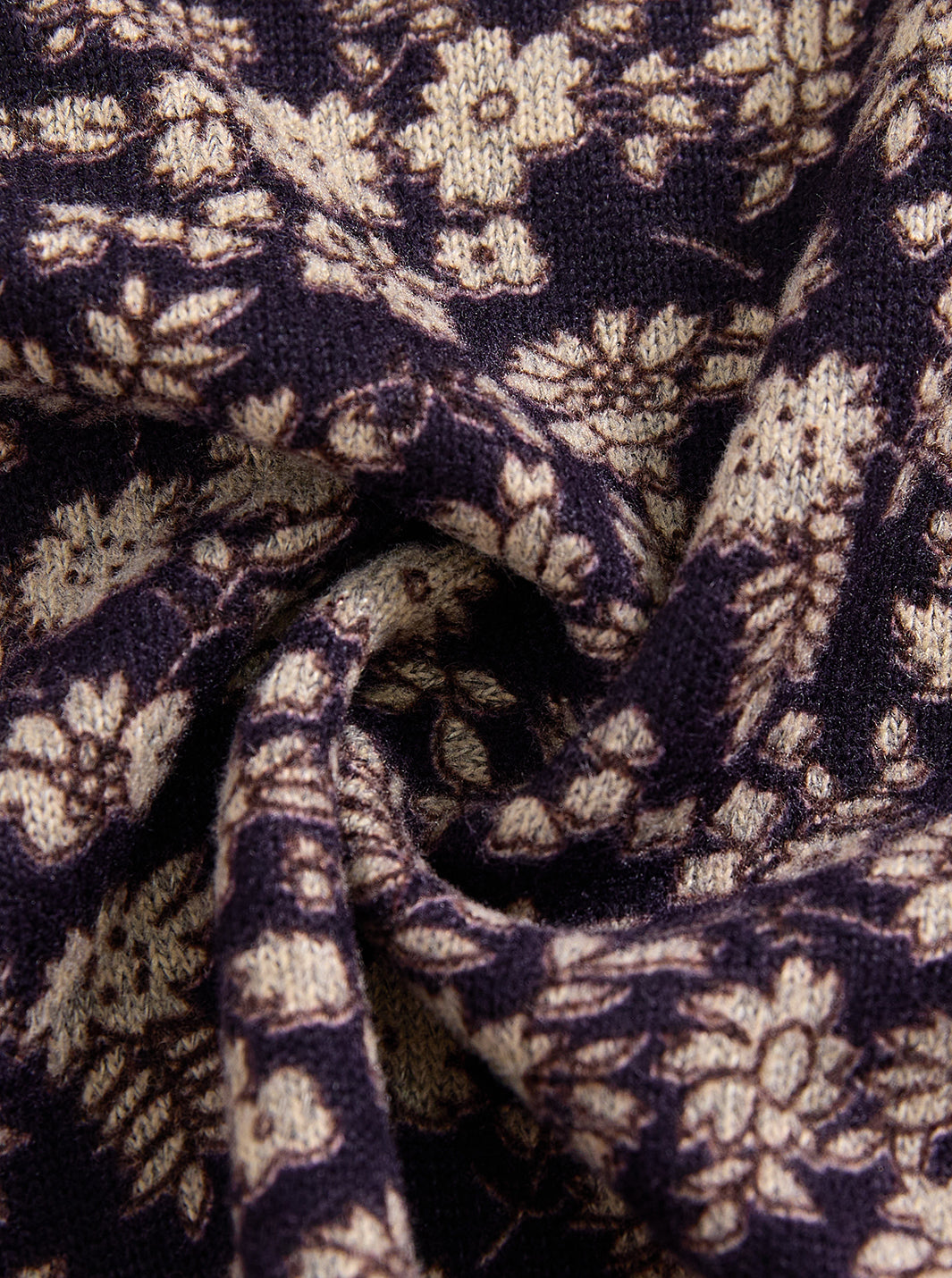 Floral Mock Neck T-shirt