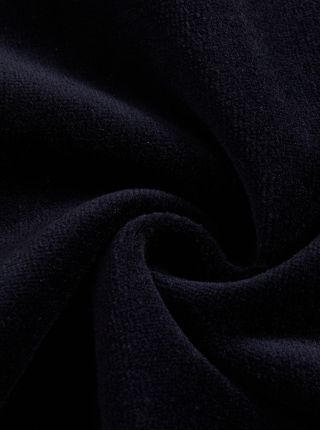 Velour Button Set - Black