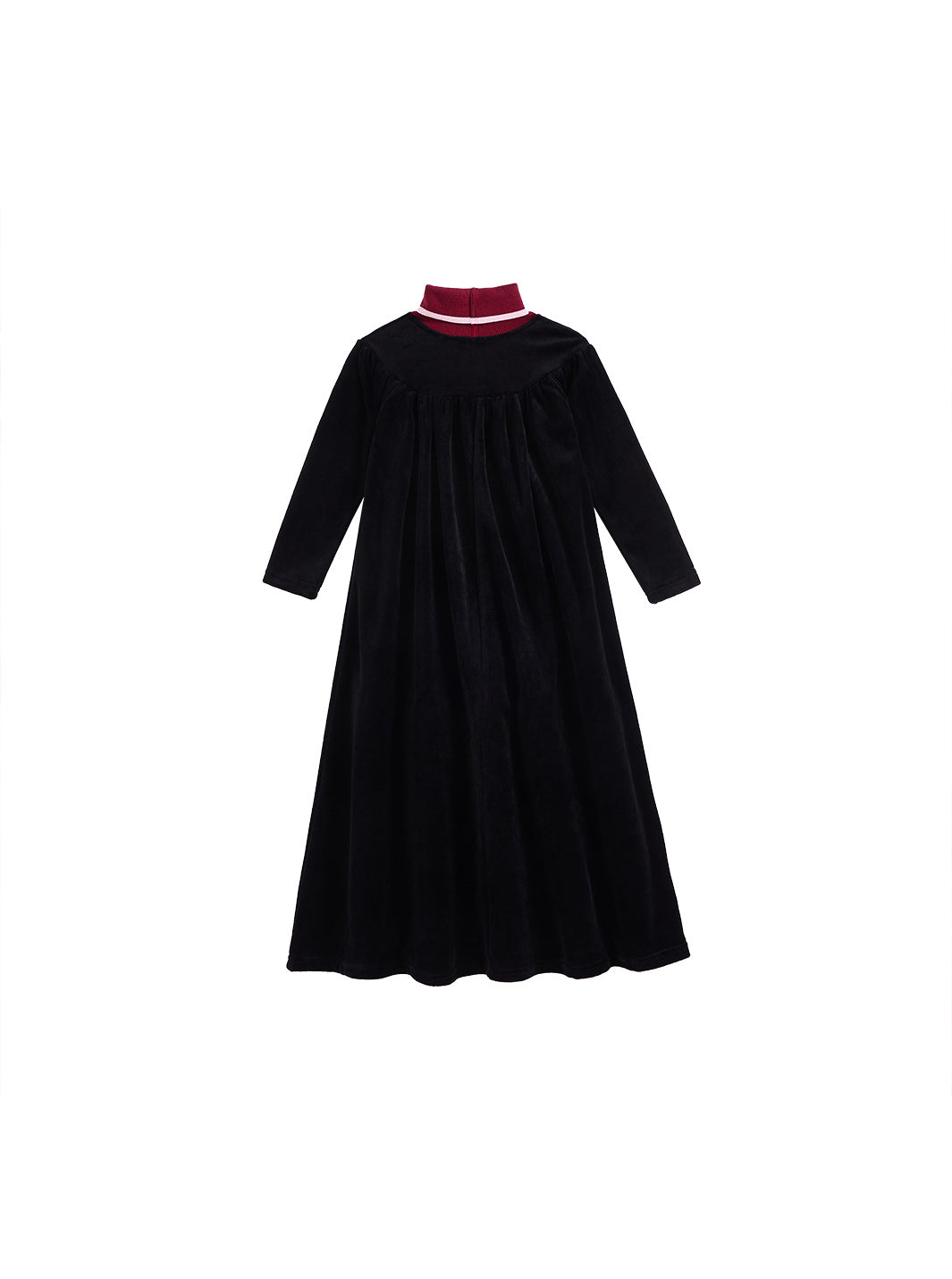 Turtleneck Gathered Robe