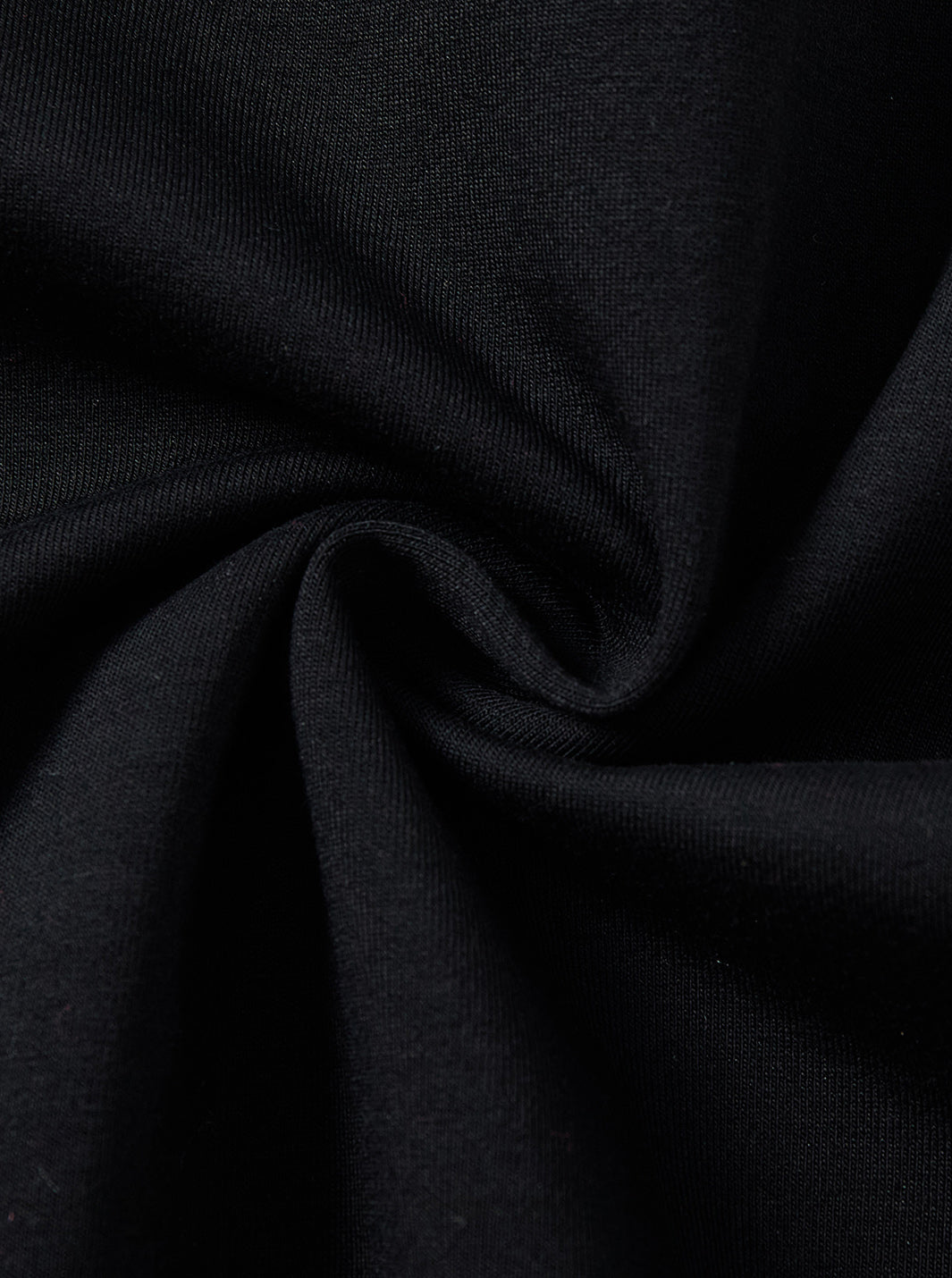 Corduroy Collar Polo - Black