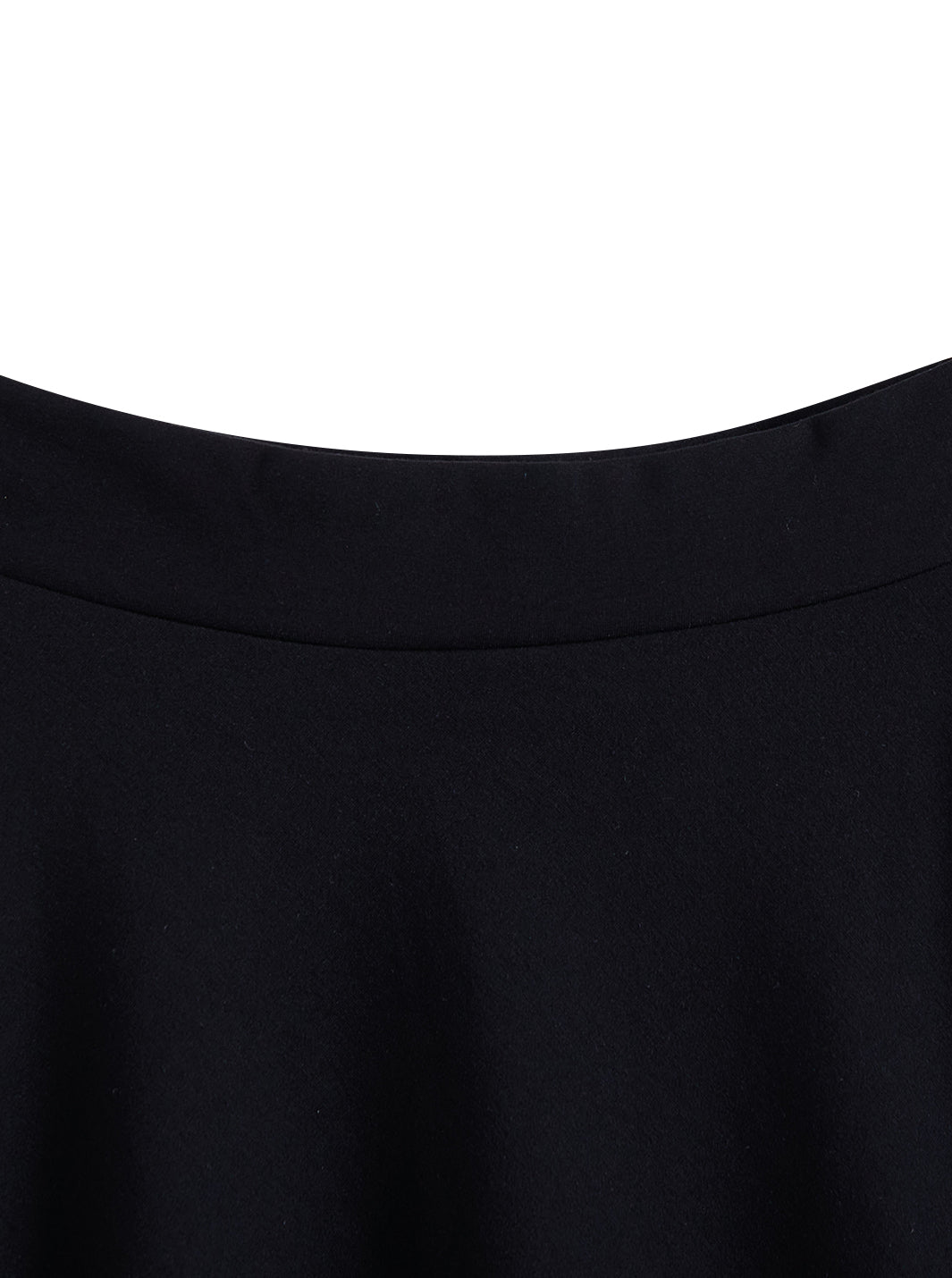 Scuba Thin Tea-Length Skirt