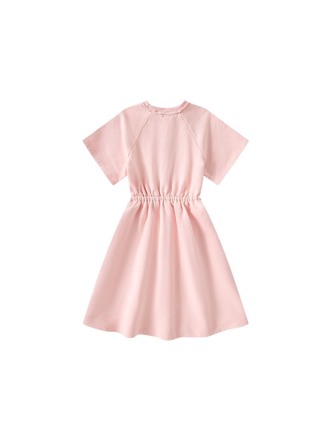 Gelato Short Sleeve Dress - Peach