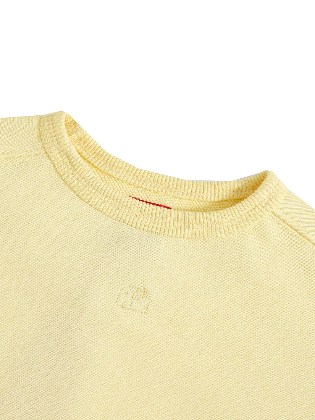 French Terry Emblem Top - Yellow