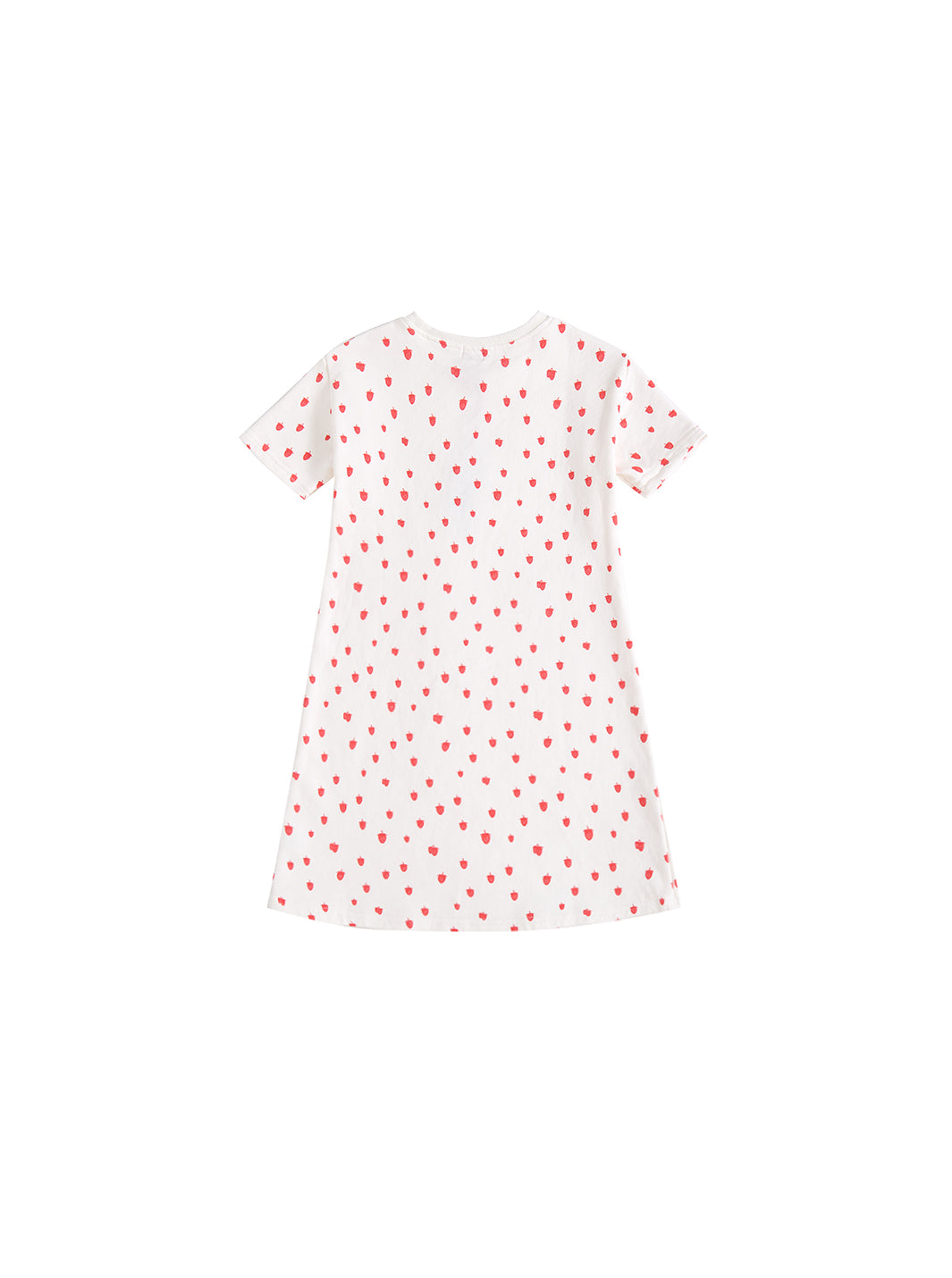 Fruitstand Short Sleeve Dress - Strawberry
