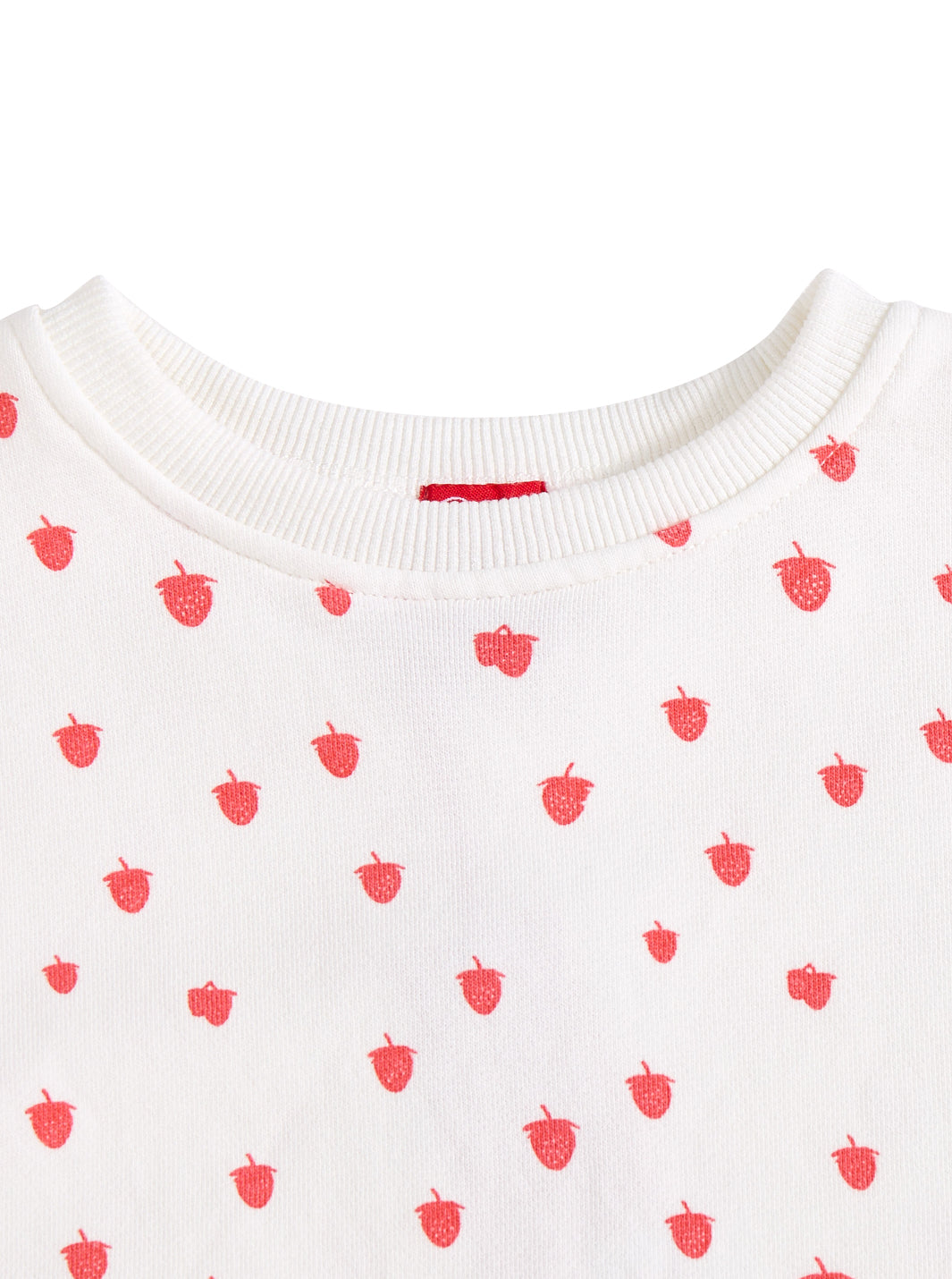 Fruitstand Short Sleeve Dress - Strawberry