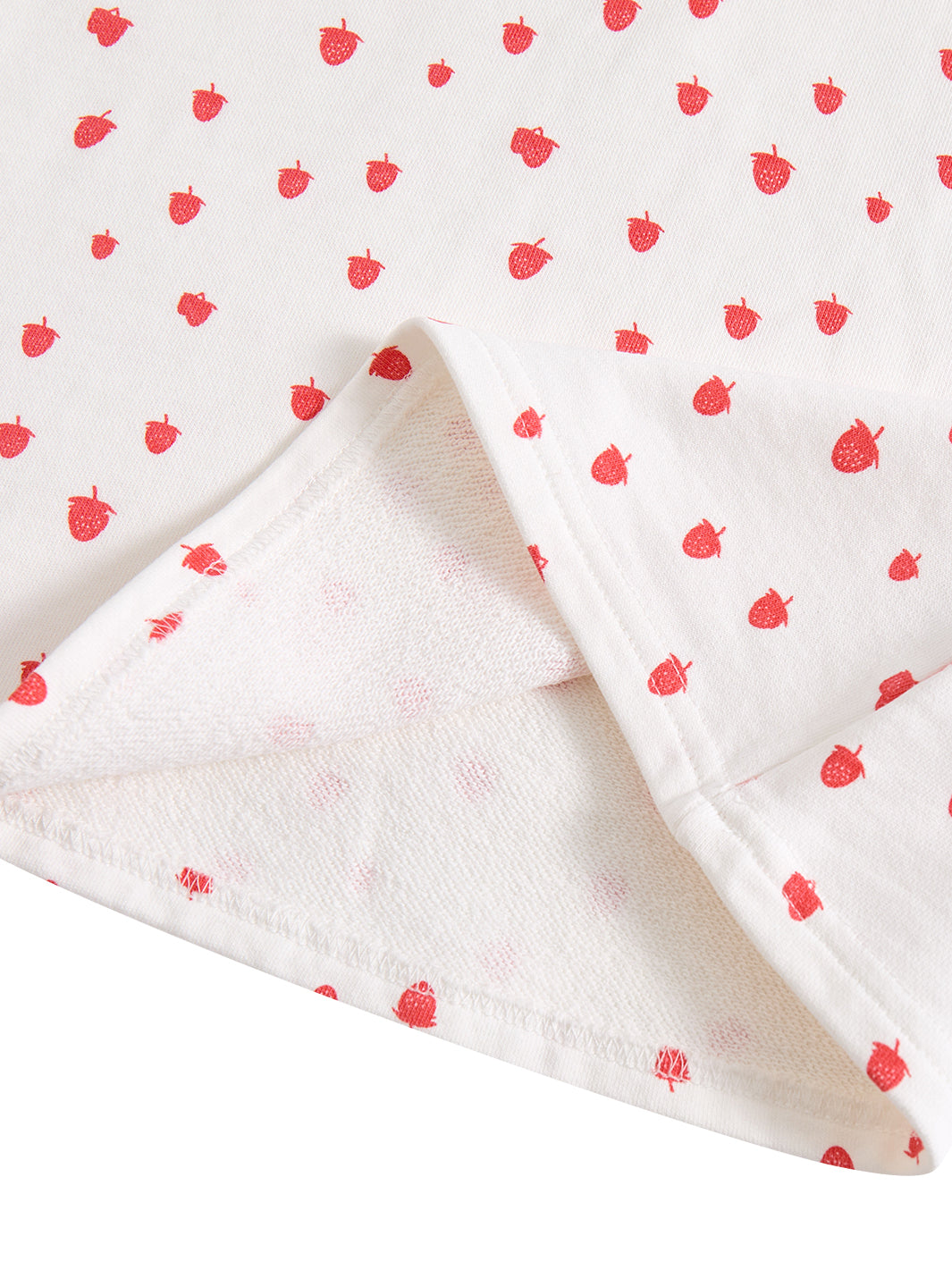 Fruitstand Short Sleeve Dress - Strawberry
