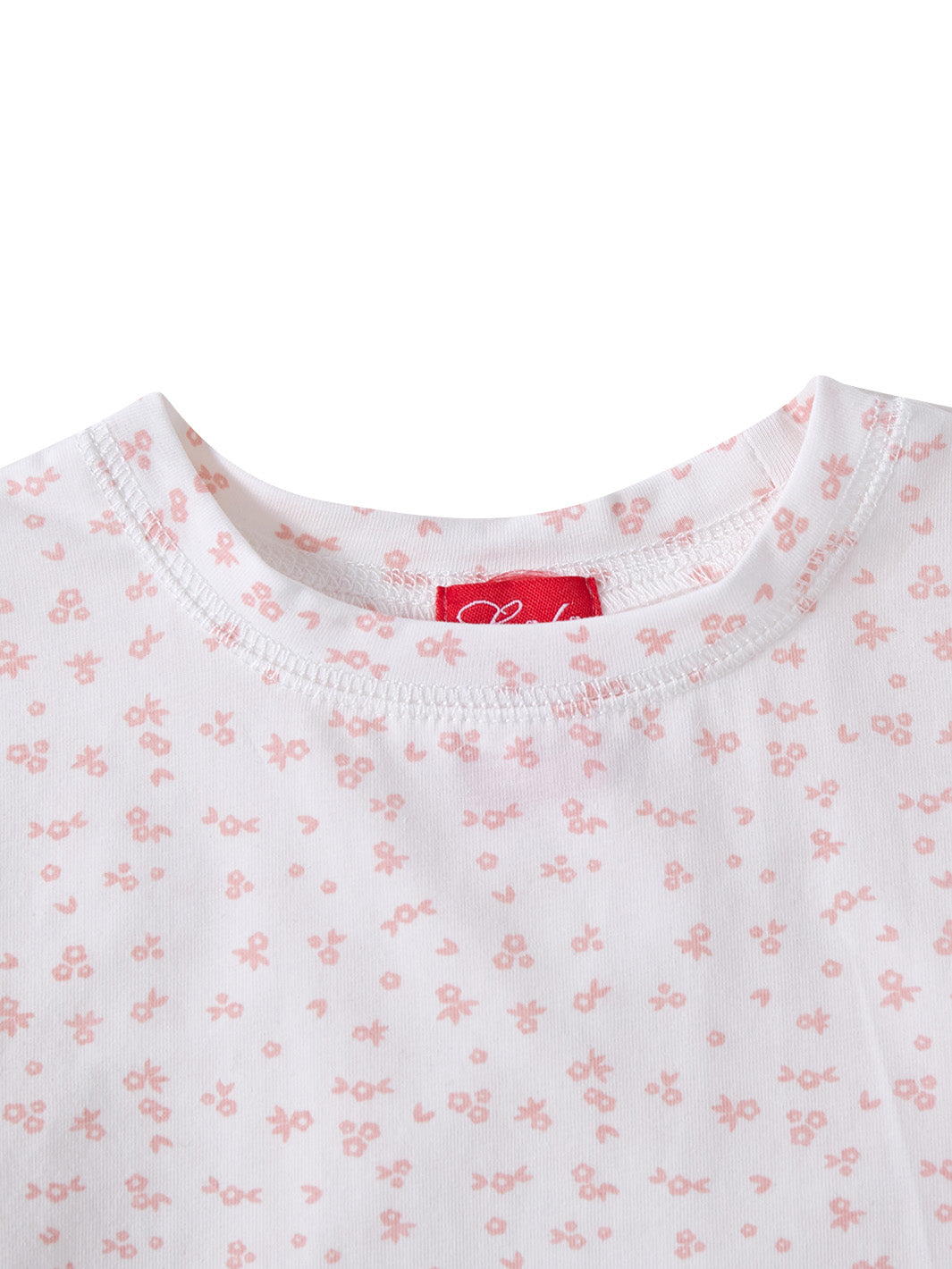 Hopscotch Long T-shirt - Salmon
