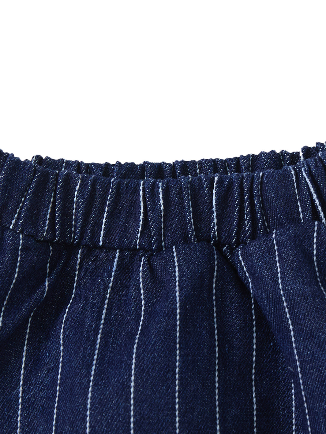 Railroad Stripe  Ruffle Bloomer