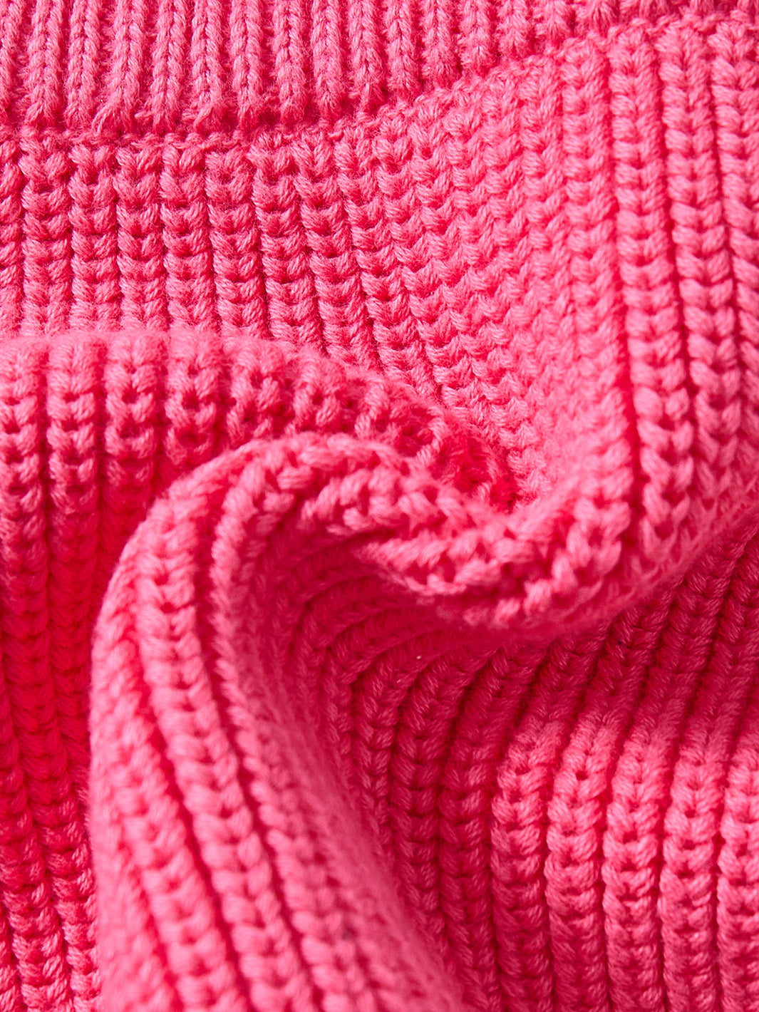 Baby Knit Ribbed Bloomer - Neon Pink