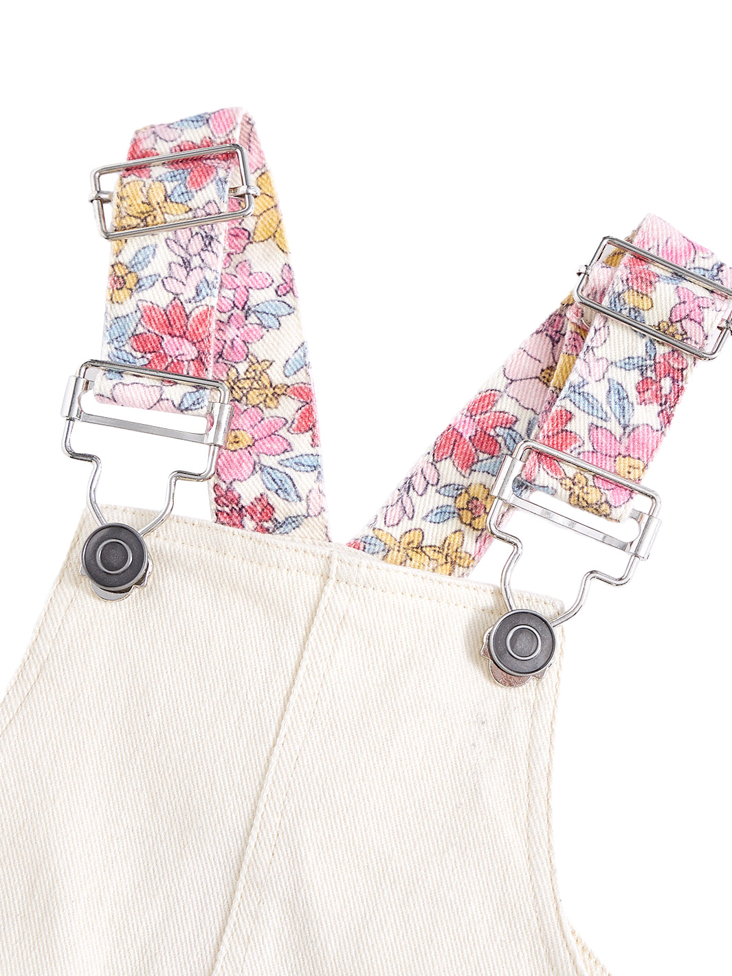 Twill Floral Overall