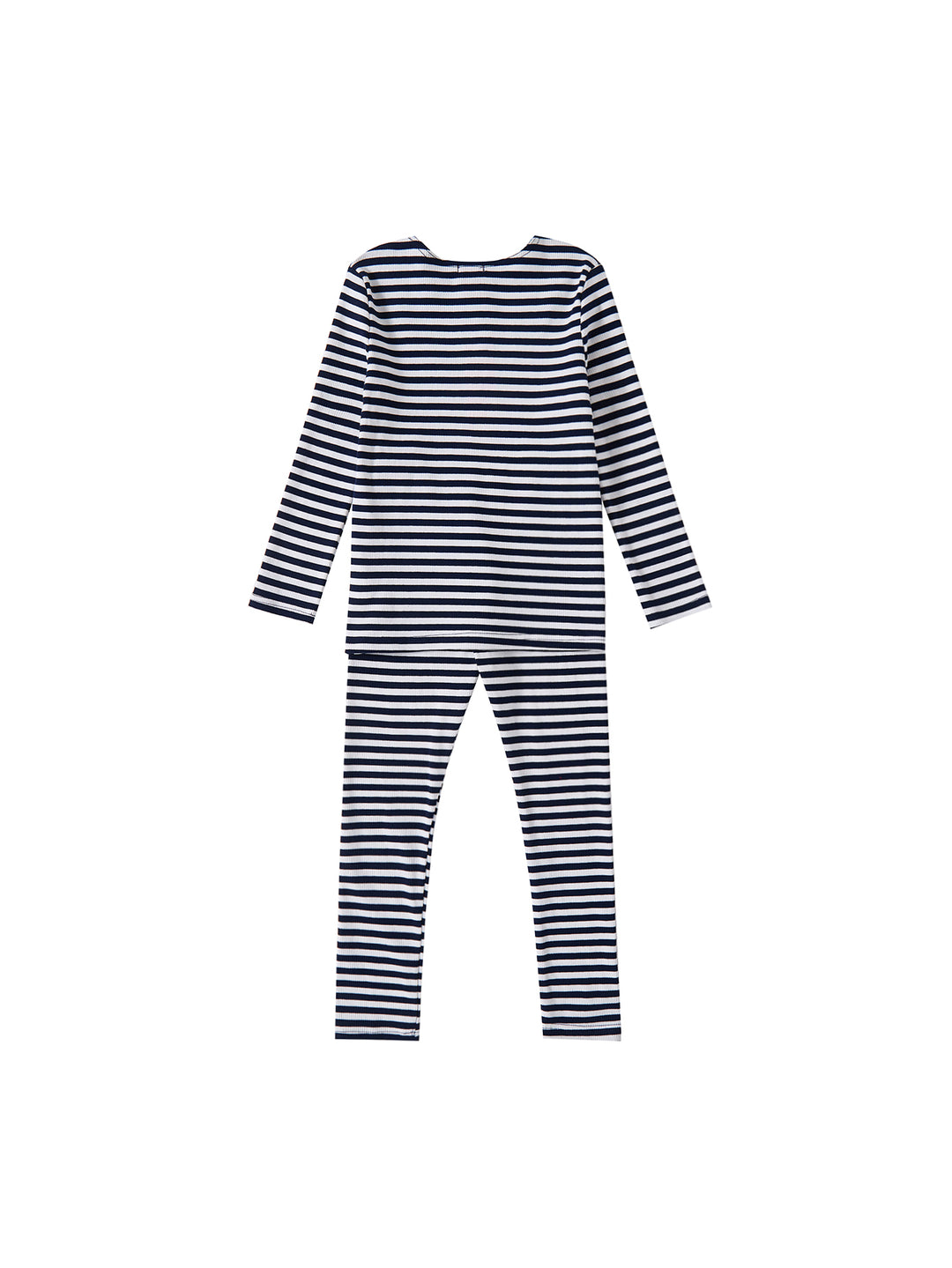 Striped Set - Navy/White