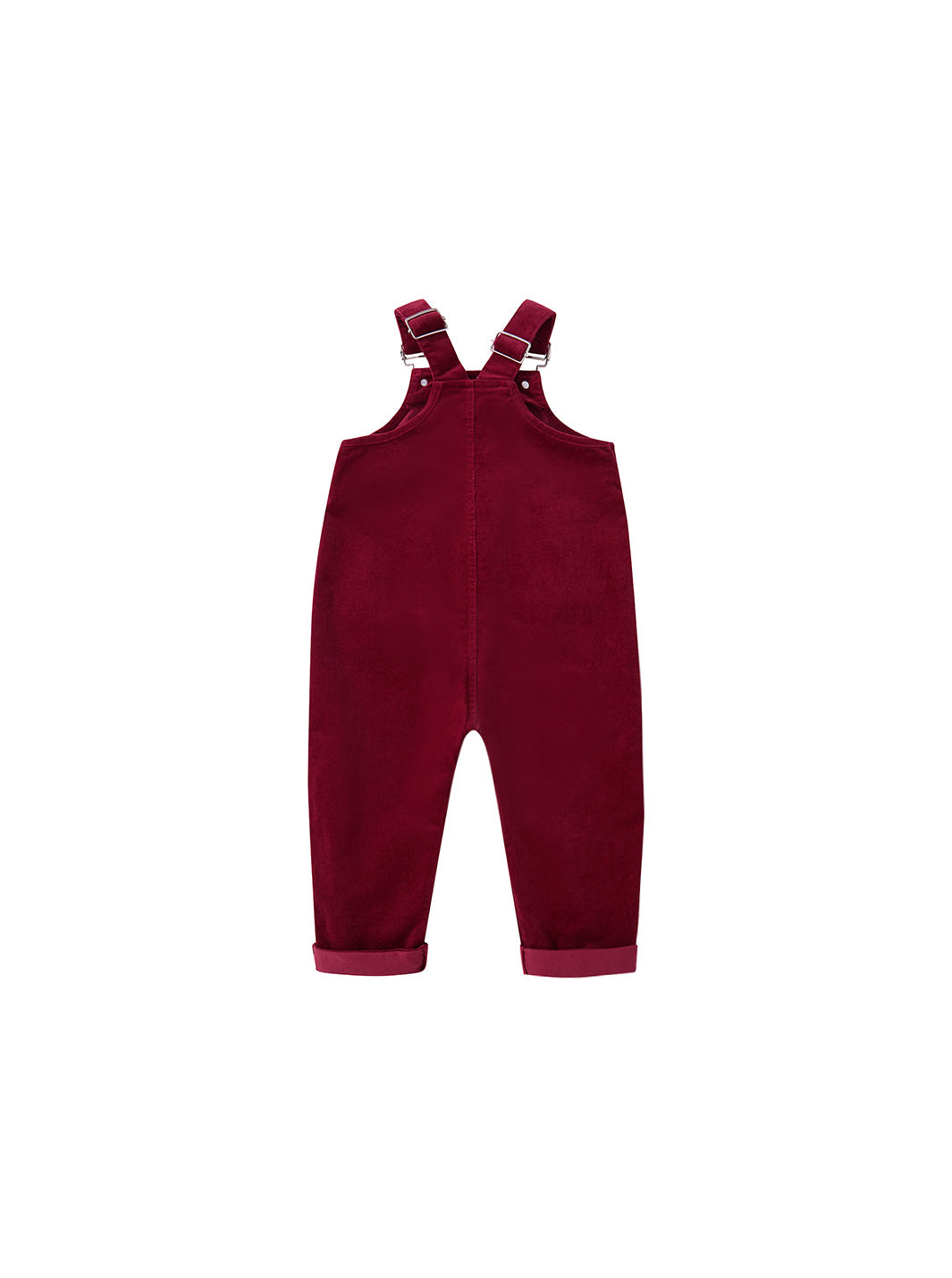 Argyle Story Overall - Burgundy