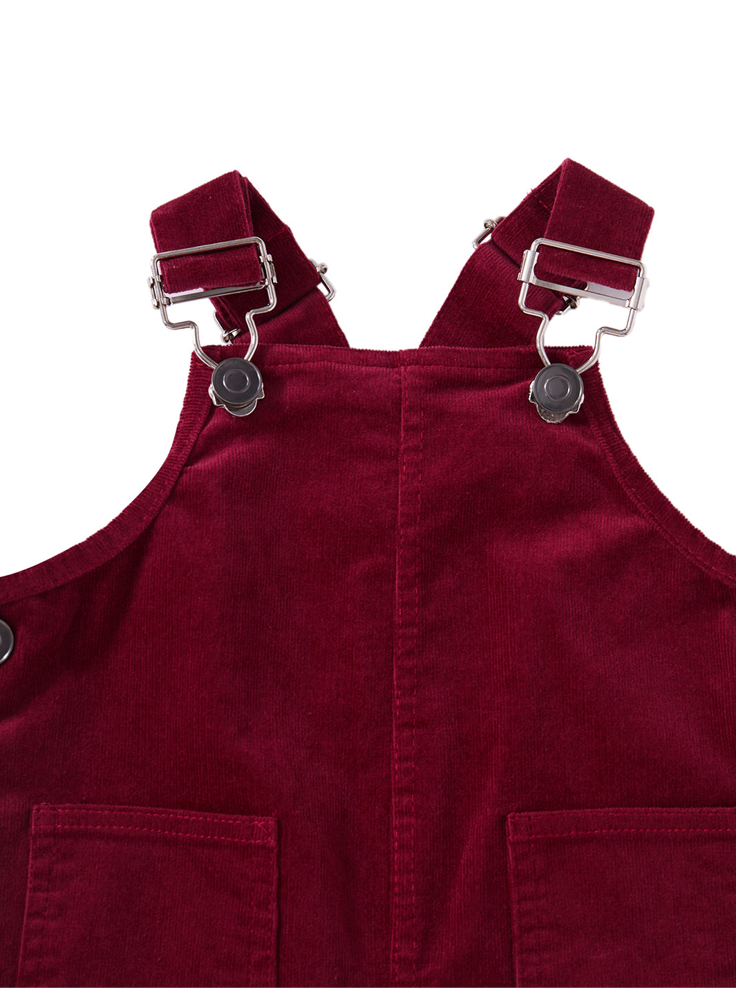 Argyle Story Overall - Burgundy