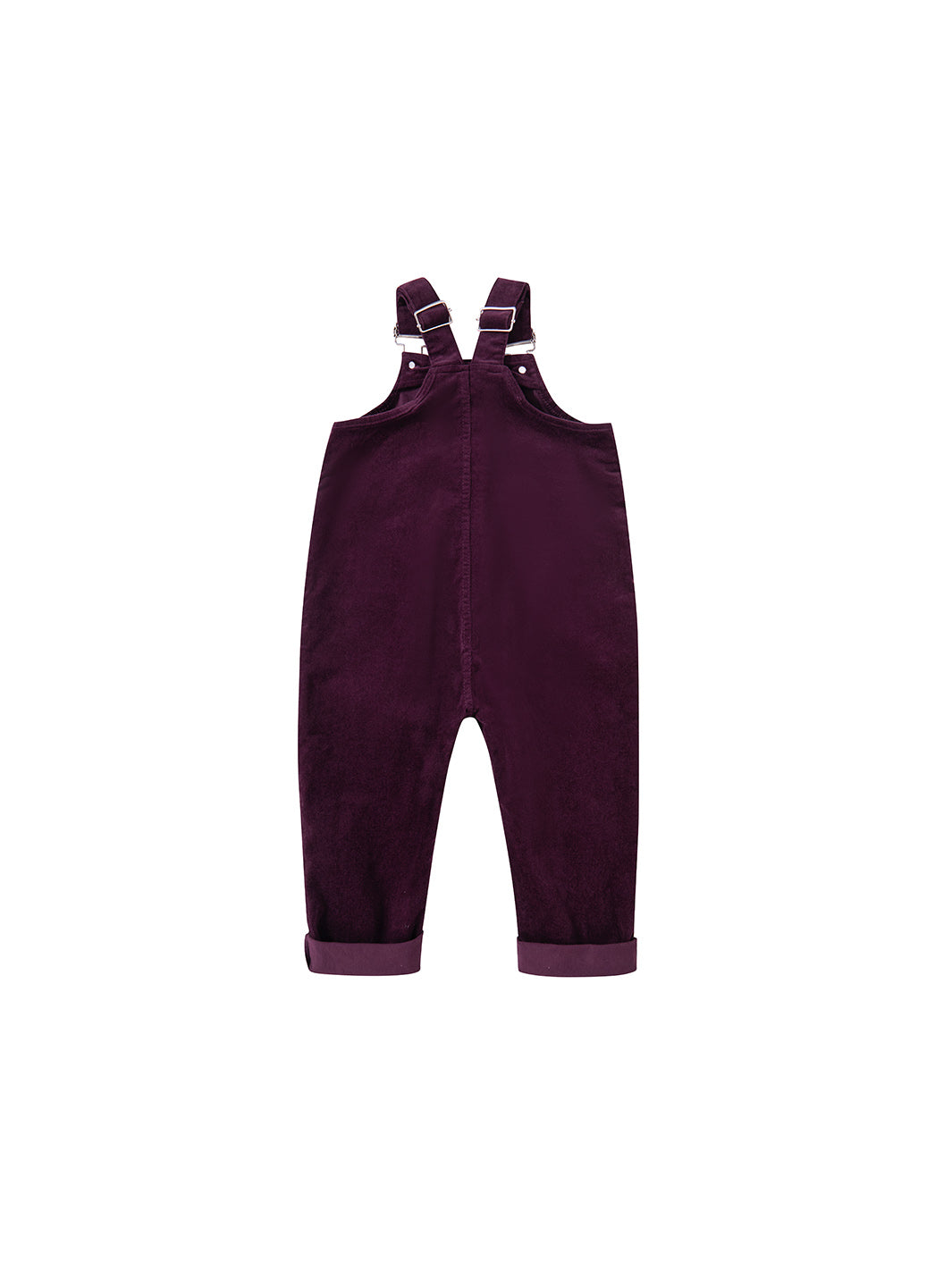 Argyle Story Overall - Plum