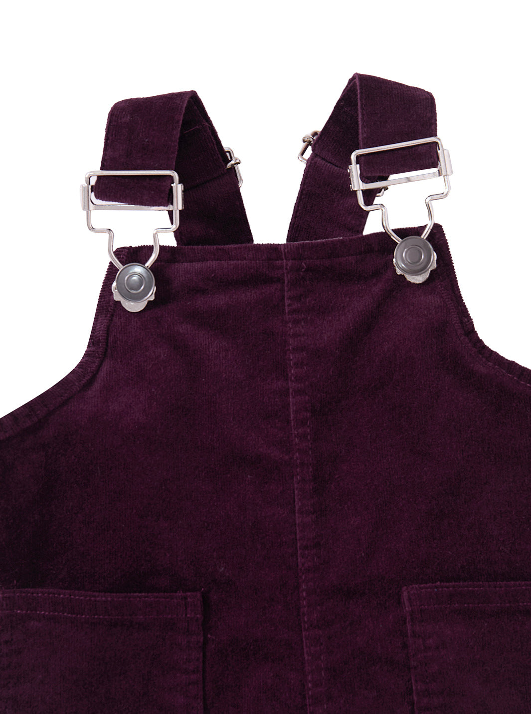 Argyle Story Overall - Plum