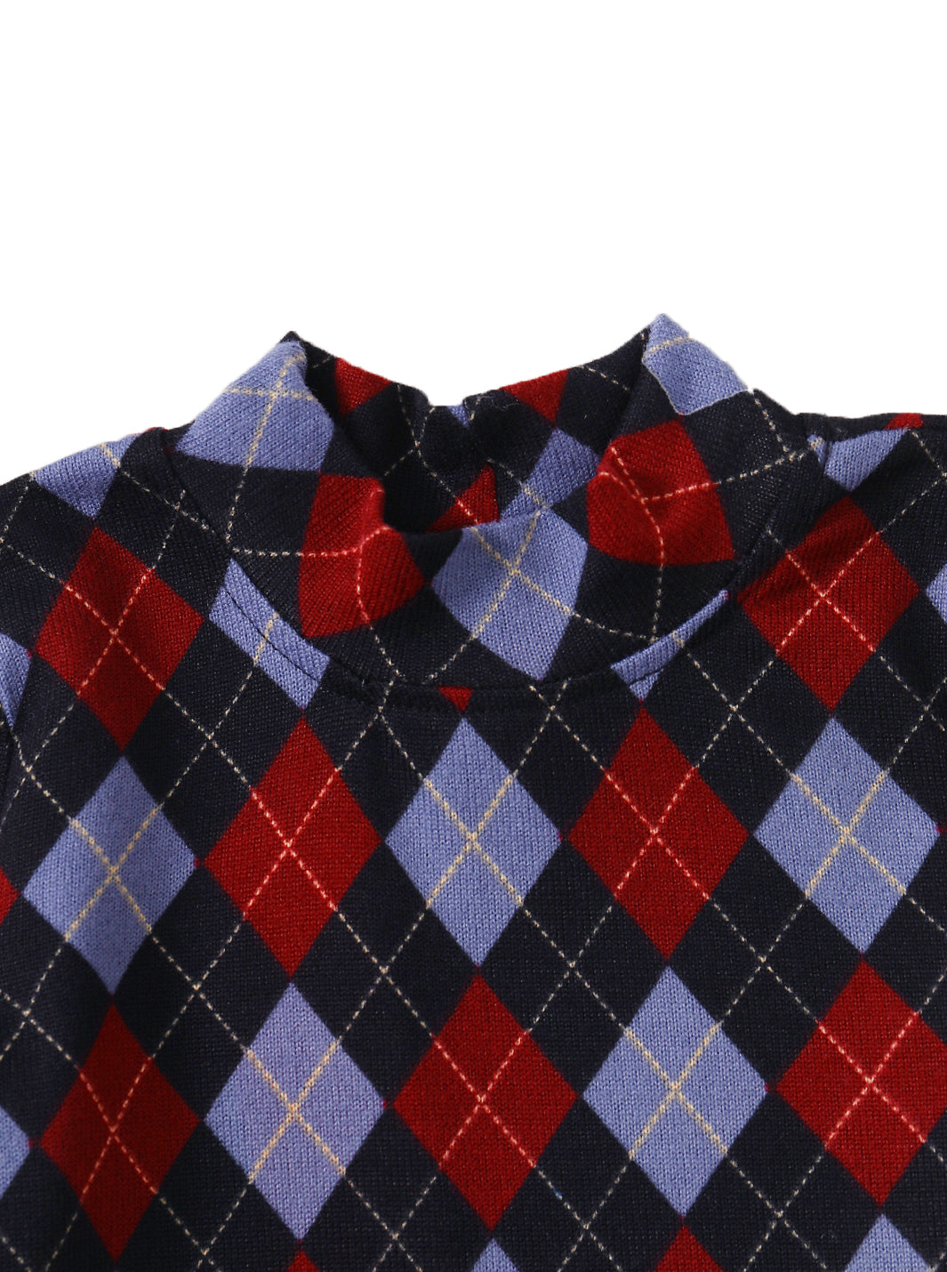 Argyle Story Set - Burgundy