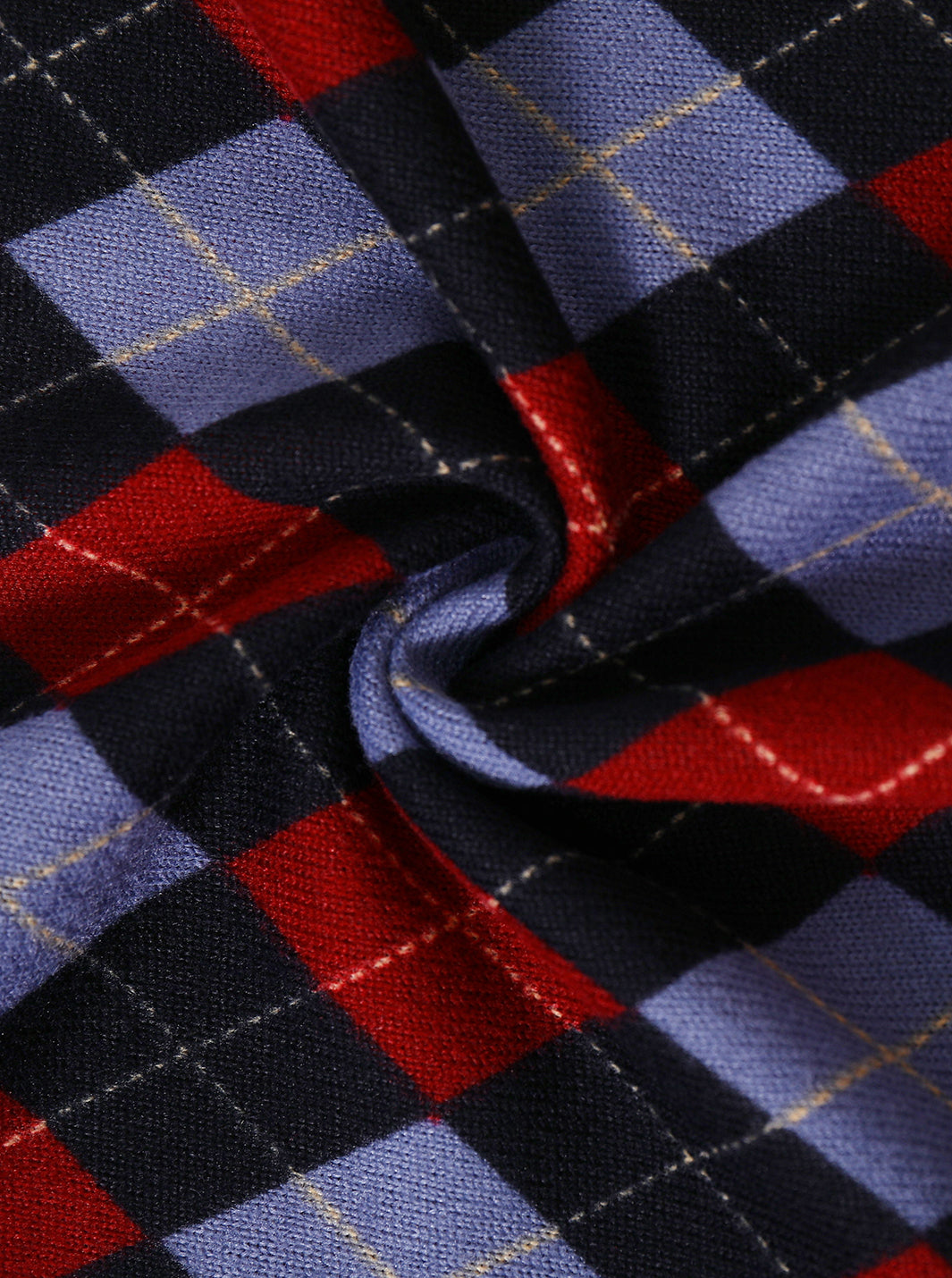 Argyle Story Set - Burgundy