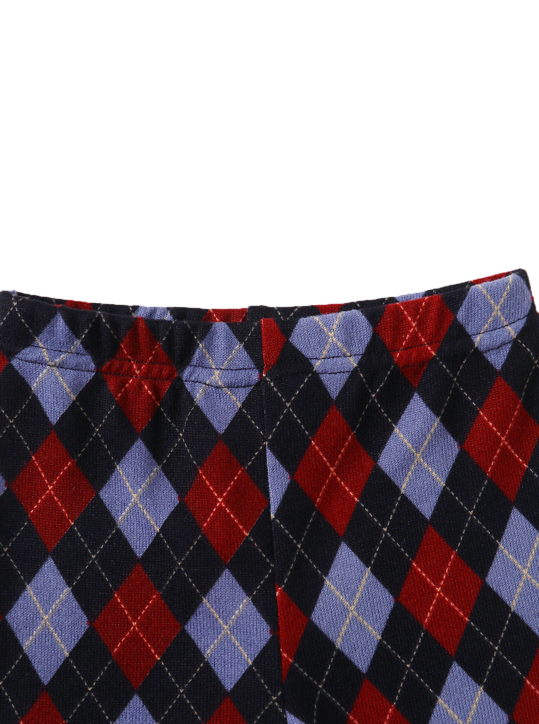 Argyle Story Set - Burgundy