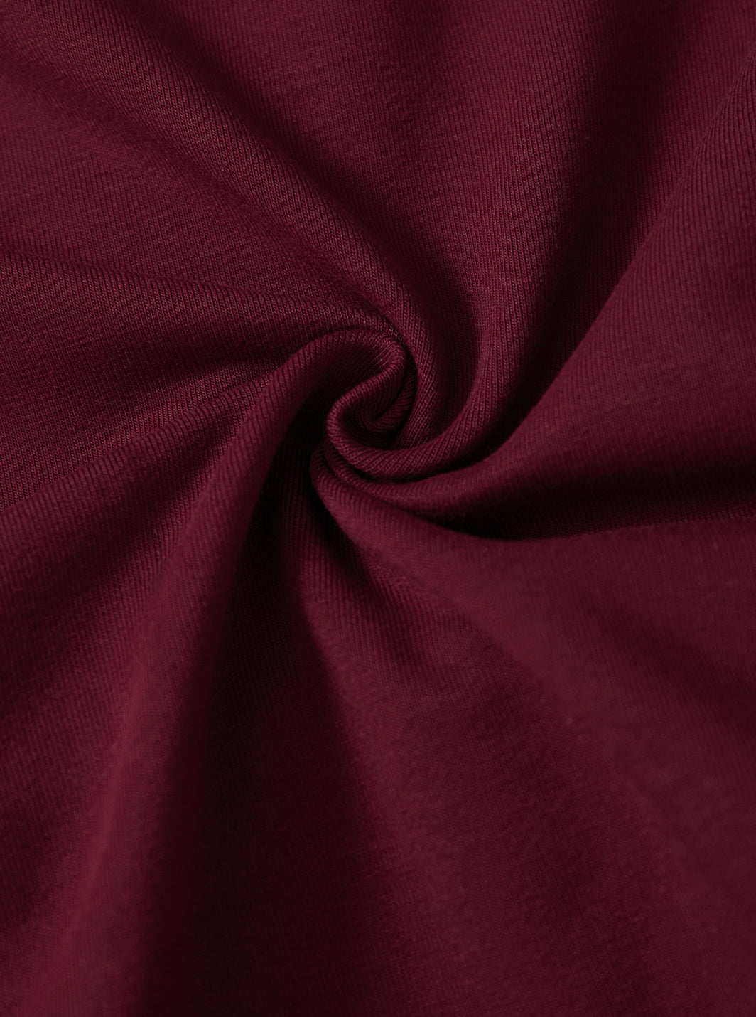 Argyle Story Top - Burgundy