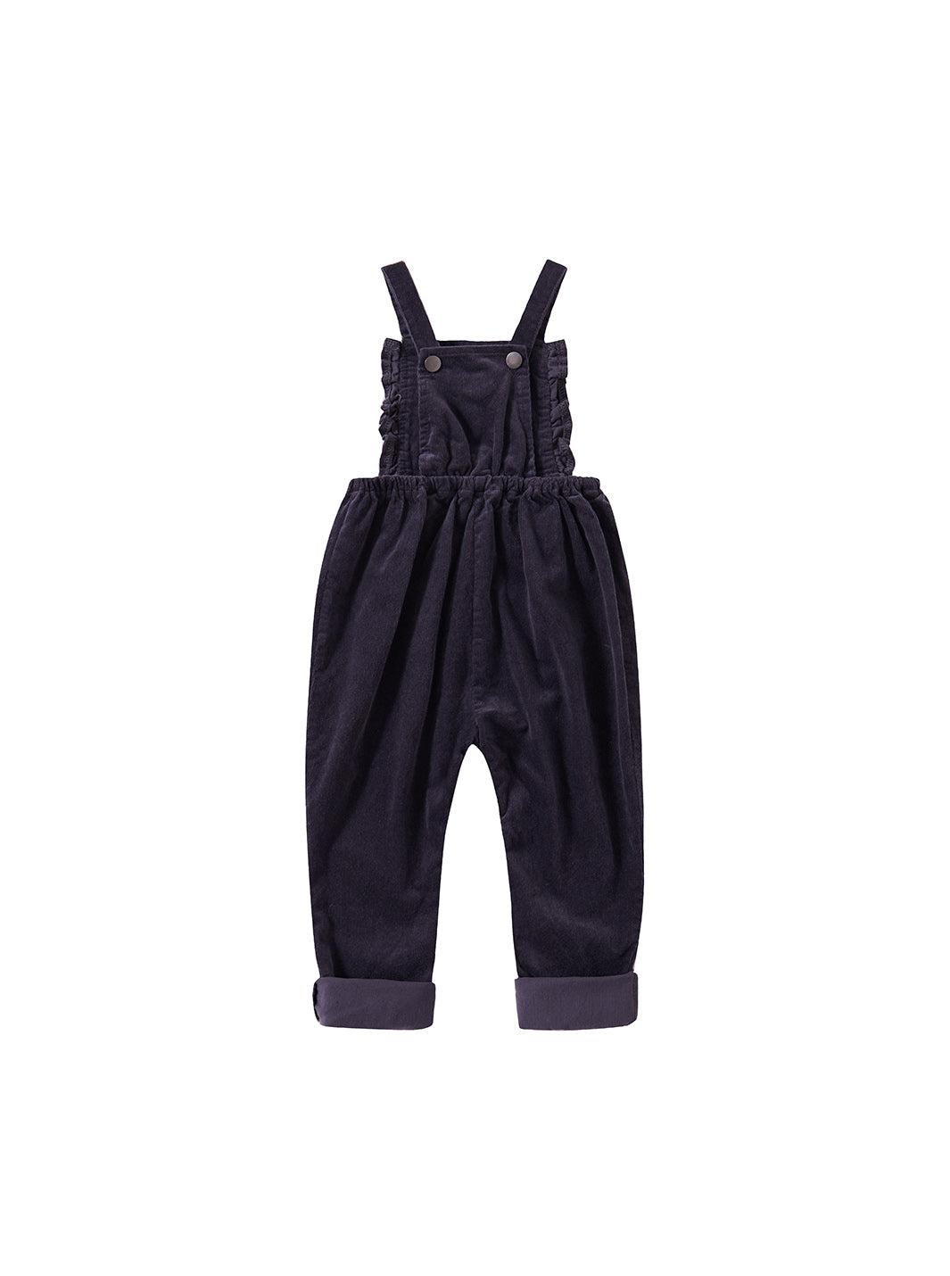 Charcoal Chapter Ruffle Overall