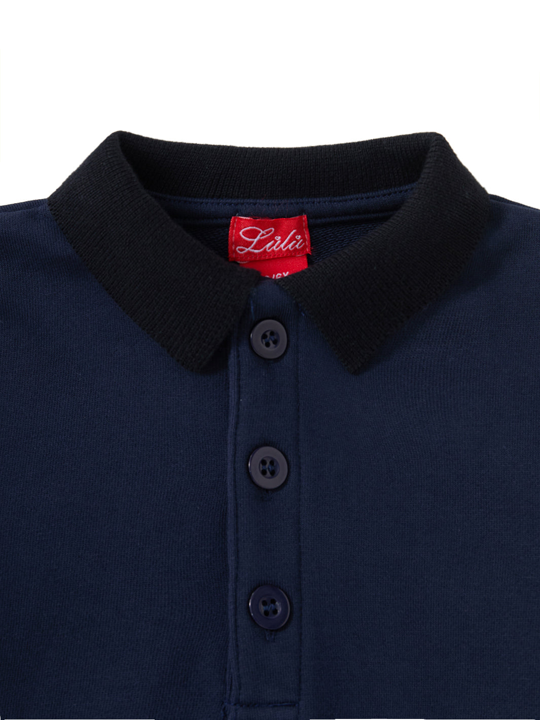 Polka Dot Patch Polo