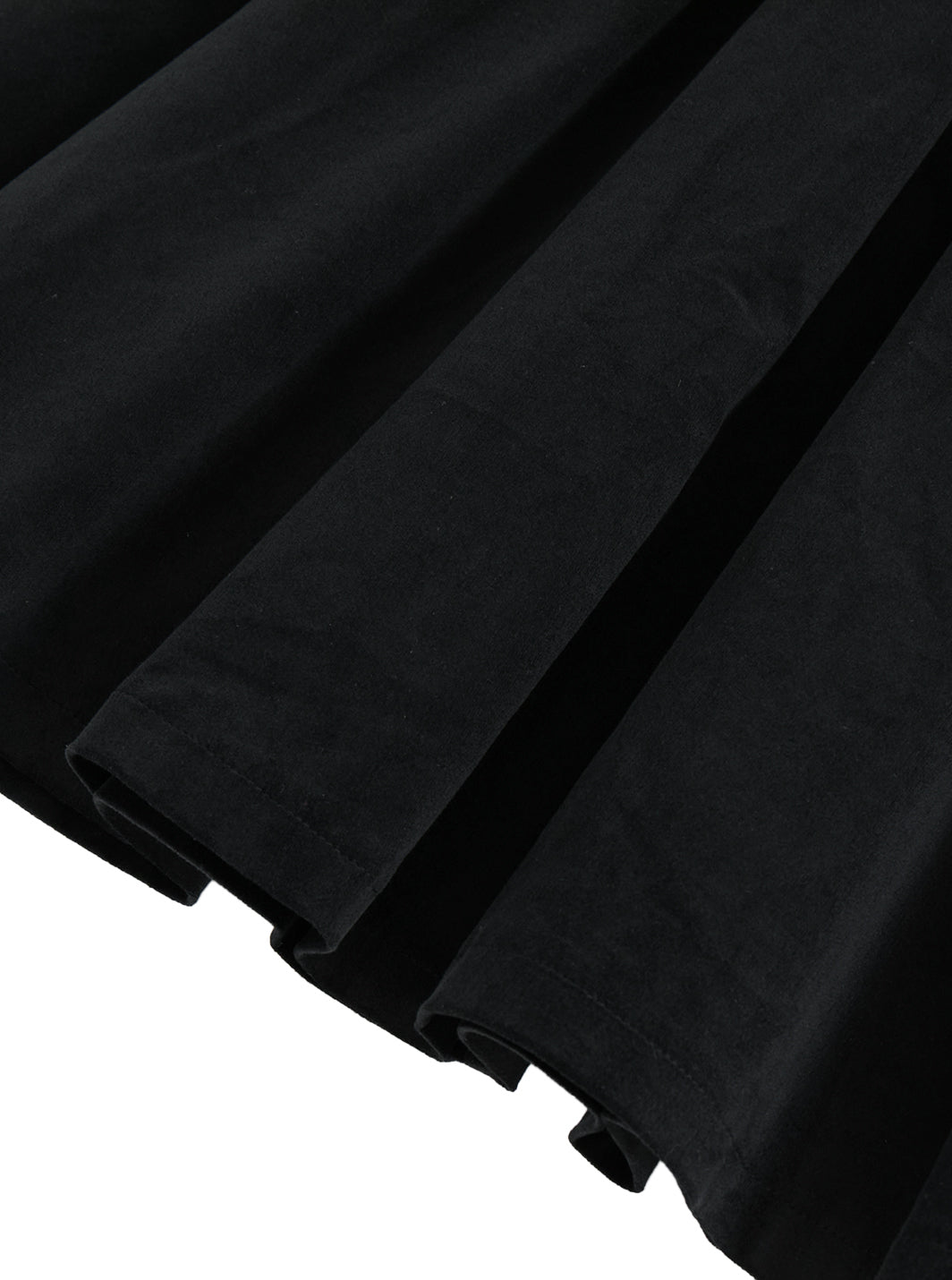 Stretch Velvet High Cut Jumper