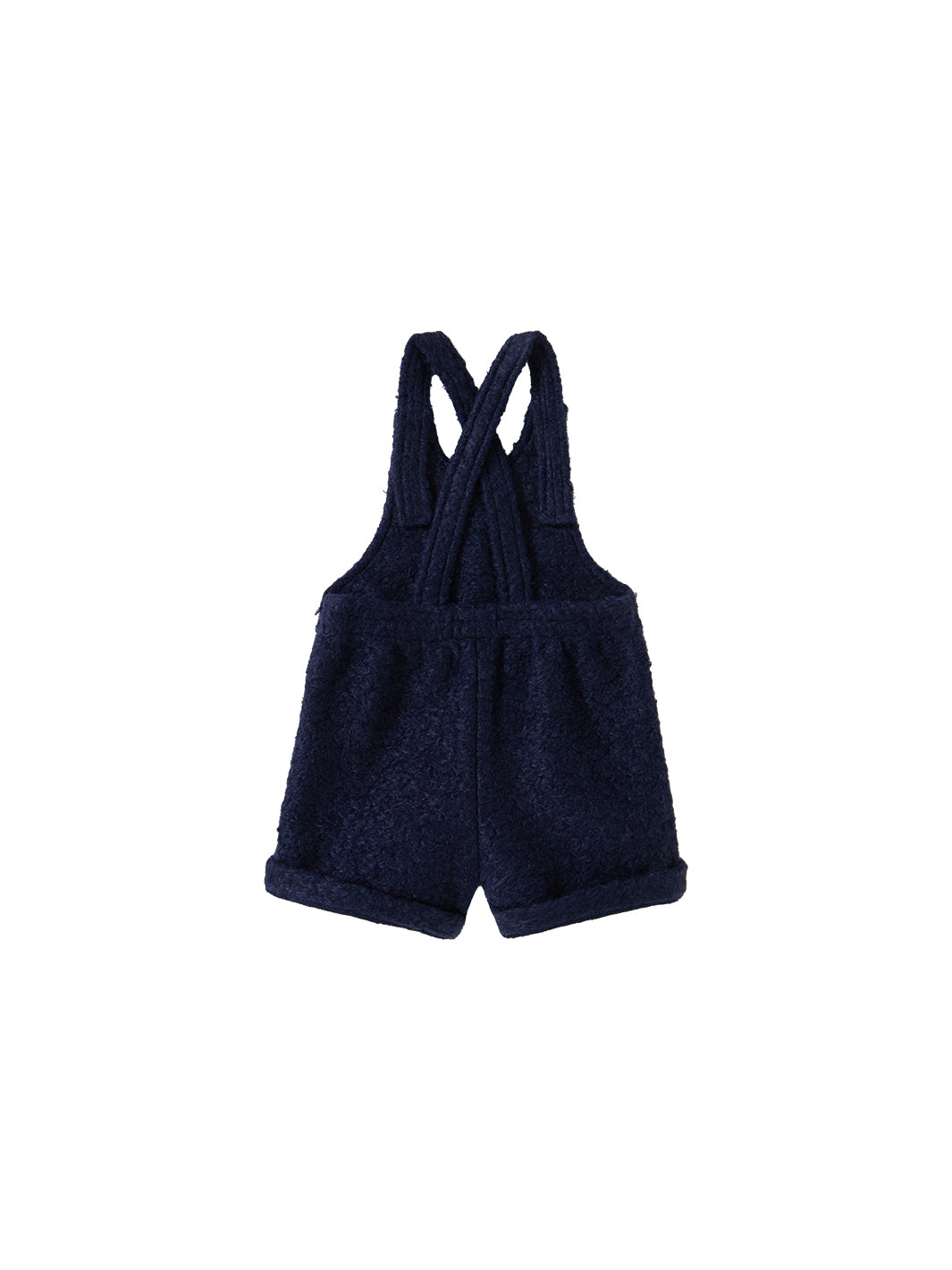 Brushed Sherpa Overall - Navy