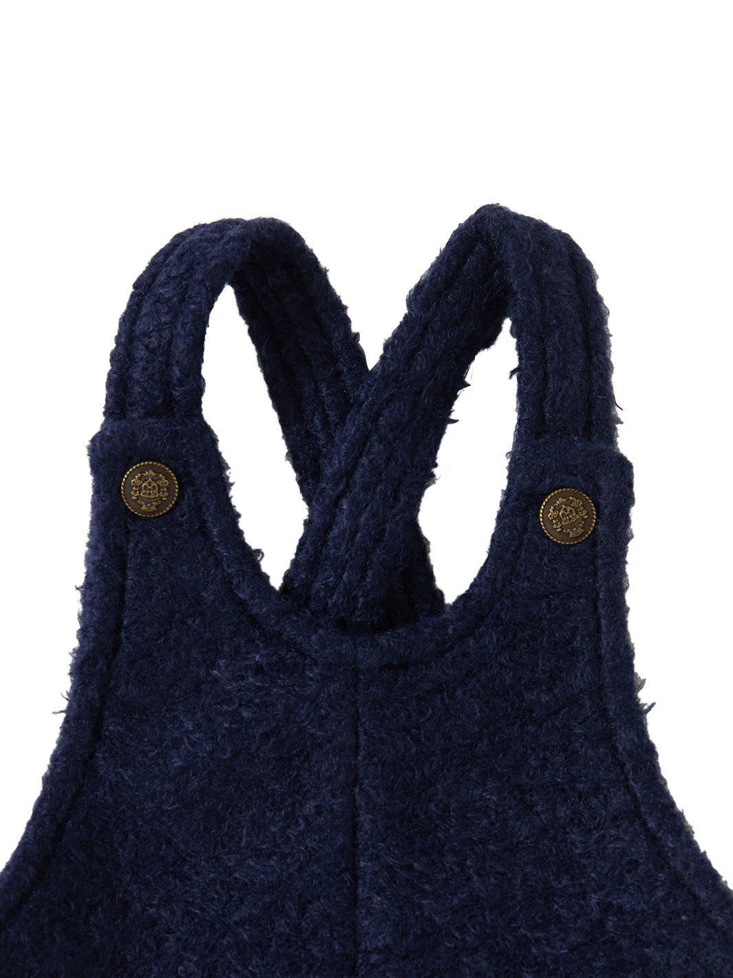 Brushed Sherpa Overall - Navy