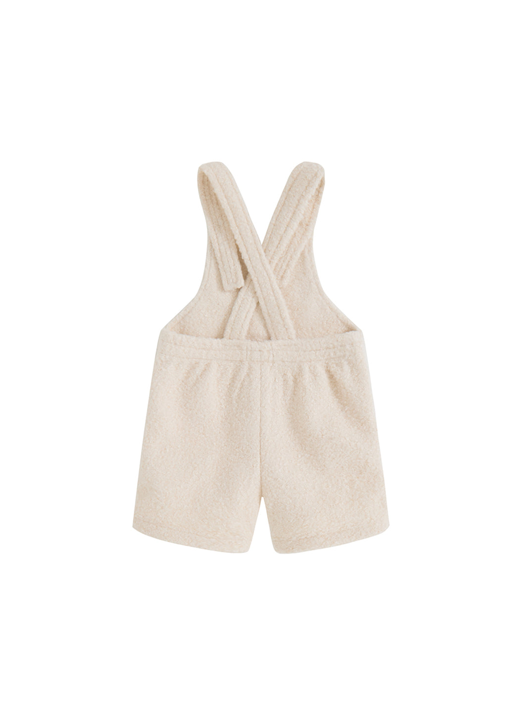 Brushed Sherpa Overall - Off White